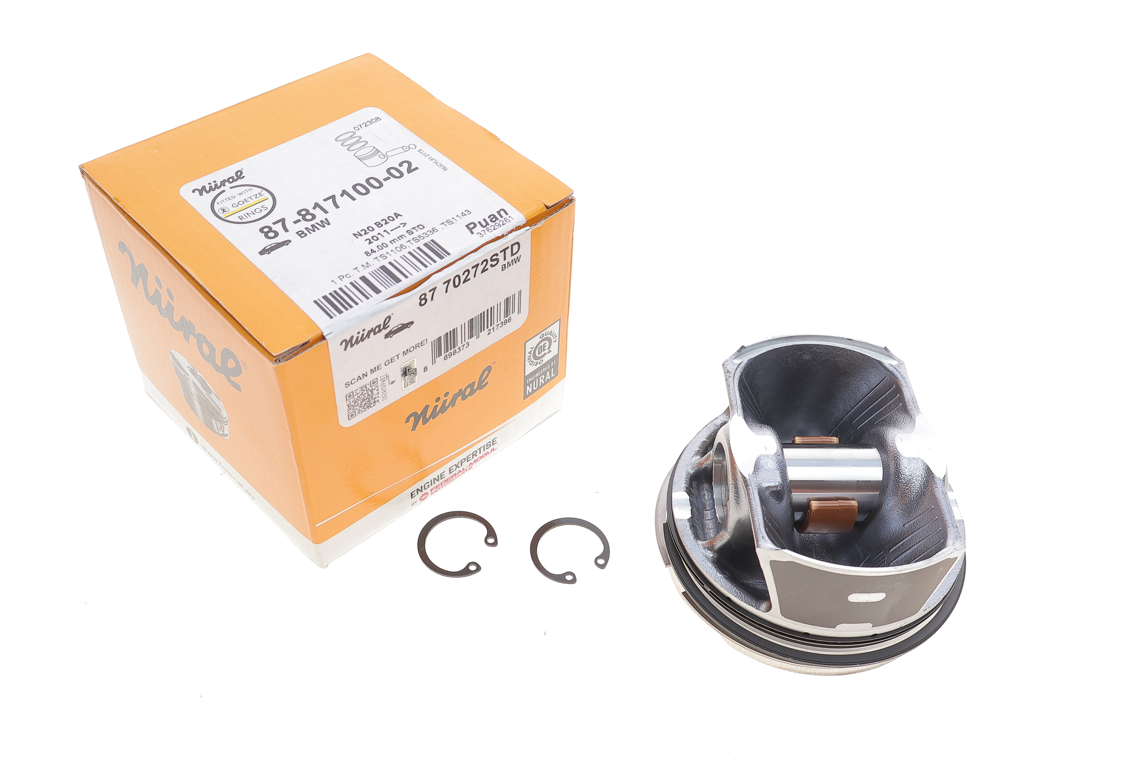Поршень BMW X3 (F25)/X5 (F15/F85) 10- (84.00mm/STD) N20 B20