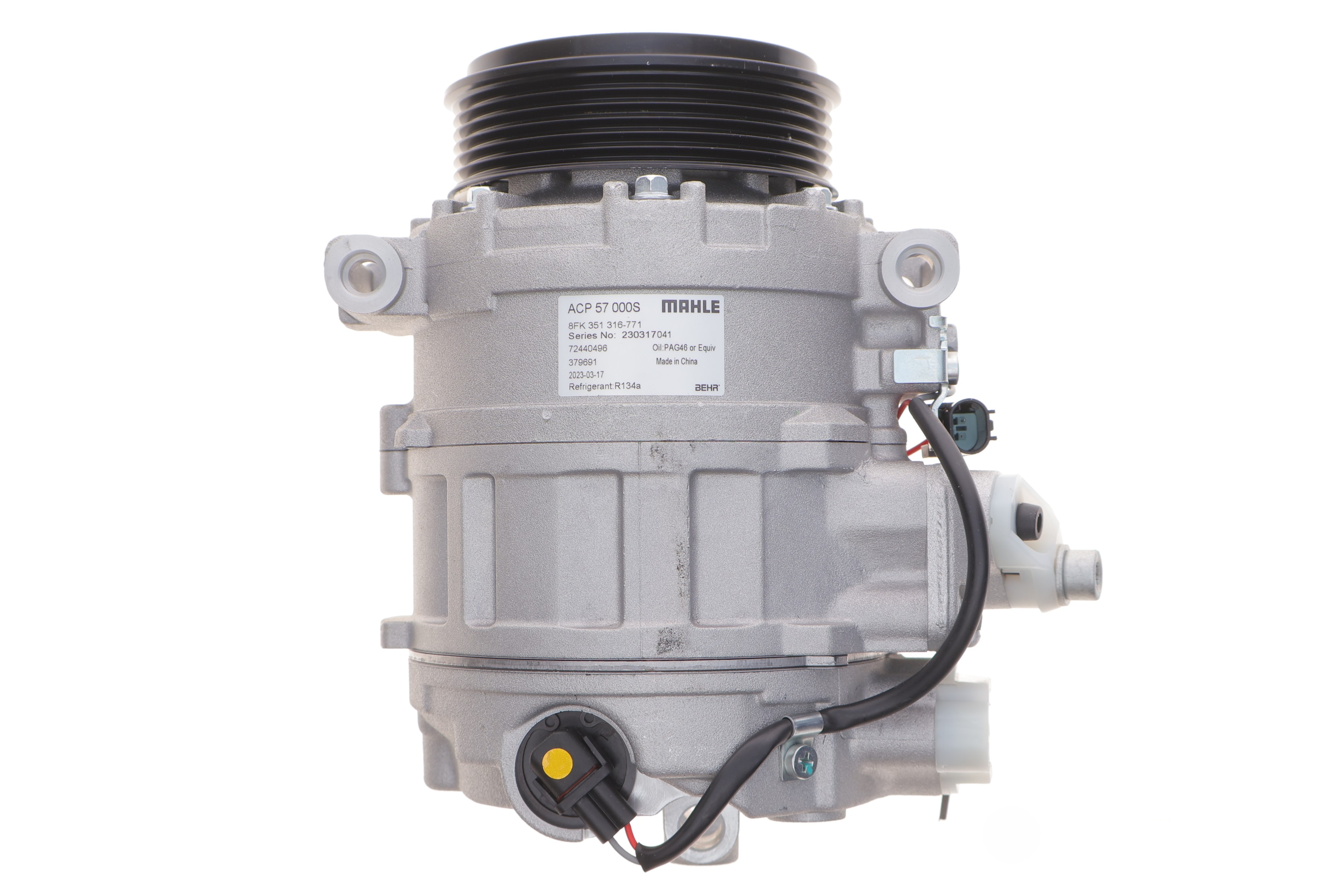 Компресор кондиціонера MB Sprinter/Vito CDI (d=105mm)
