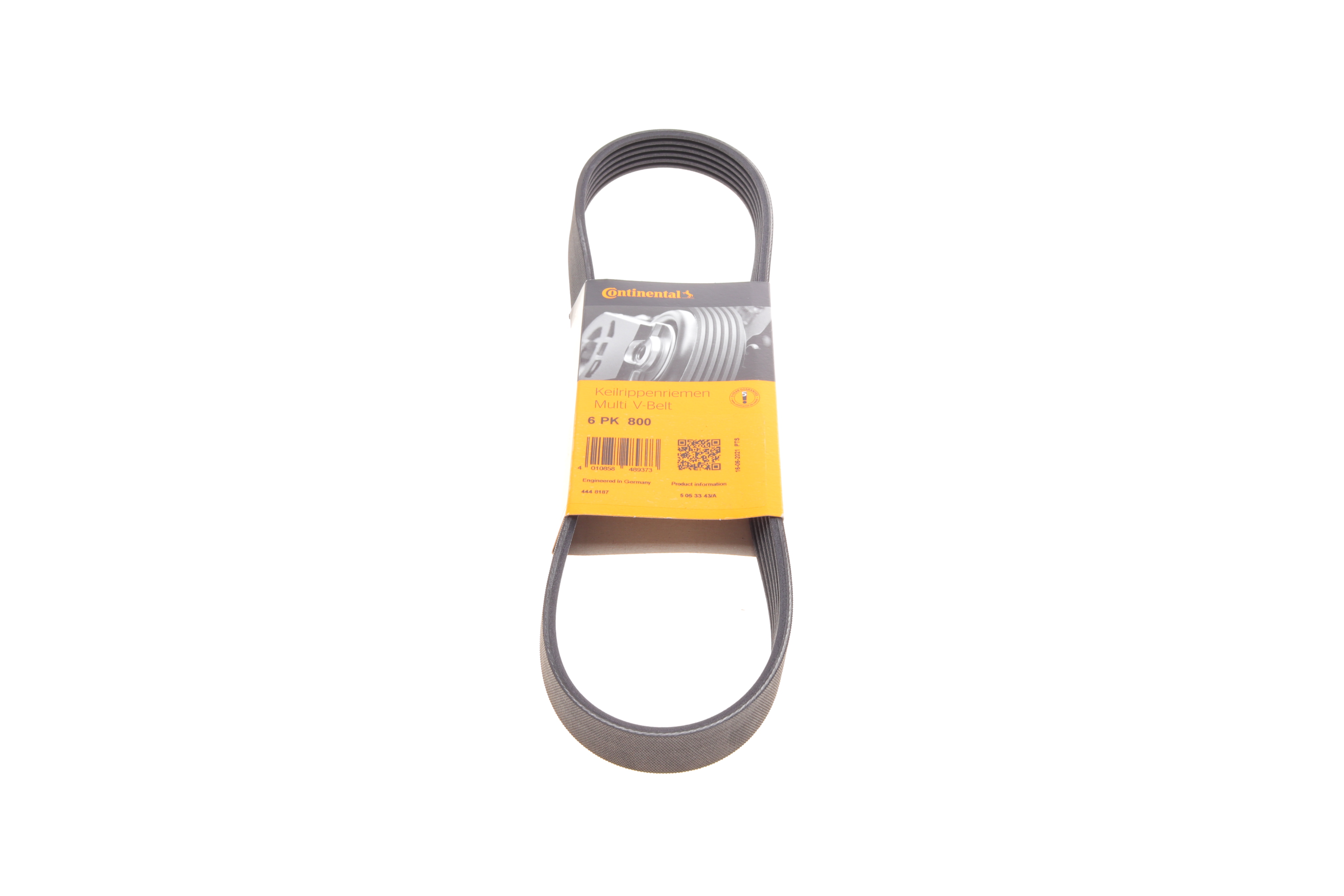 Ремінь генератора Citroen Berlingo/Peugeot Partner 1.6HDI (6PK800)