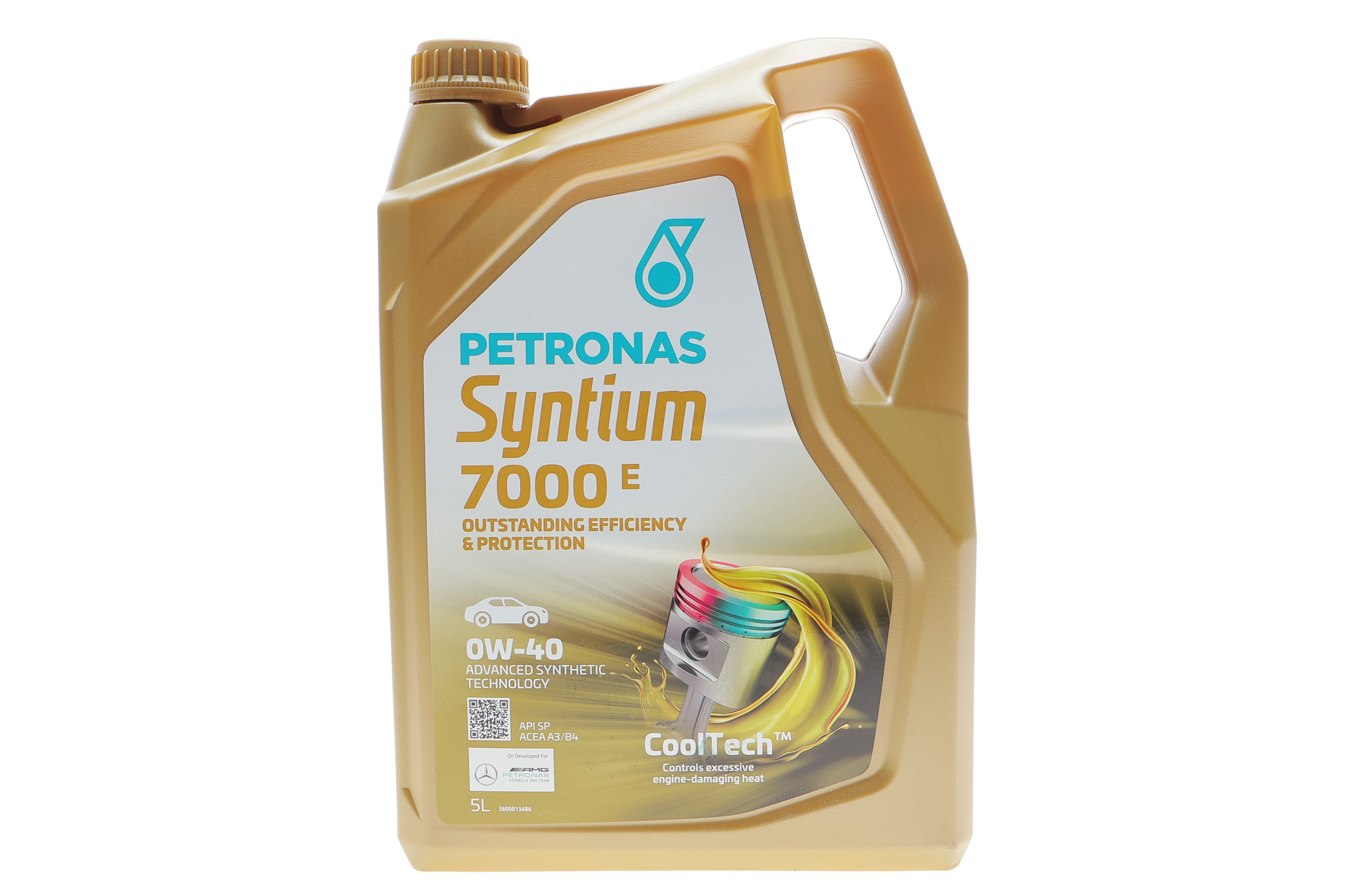 Олива 0W40 SYNTIUM 7000 E (5L) (MB 229.5/MB 229.3/VW 502.00/505.00/LL-01/RN0710/Ford WSS-M2C937-A)