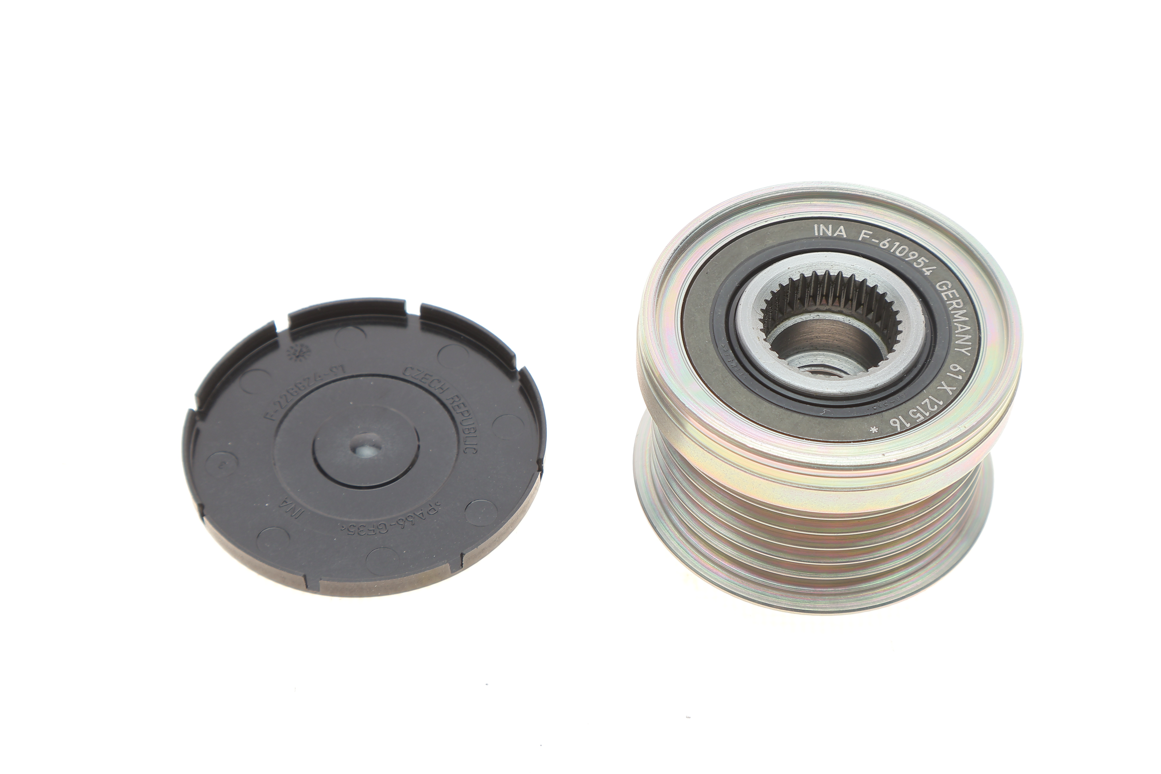 Шків генератора Ford Transit Courier 1.0 Ecoboost 14-/BMW 5 (F10/F07/F11) 2.0 i (N20) 10-17