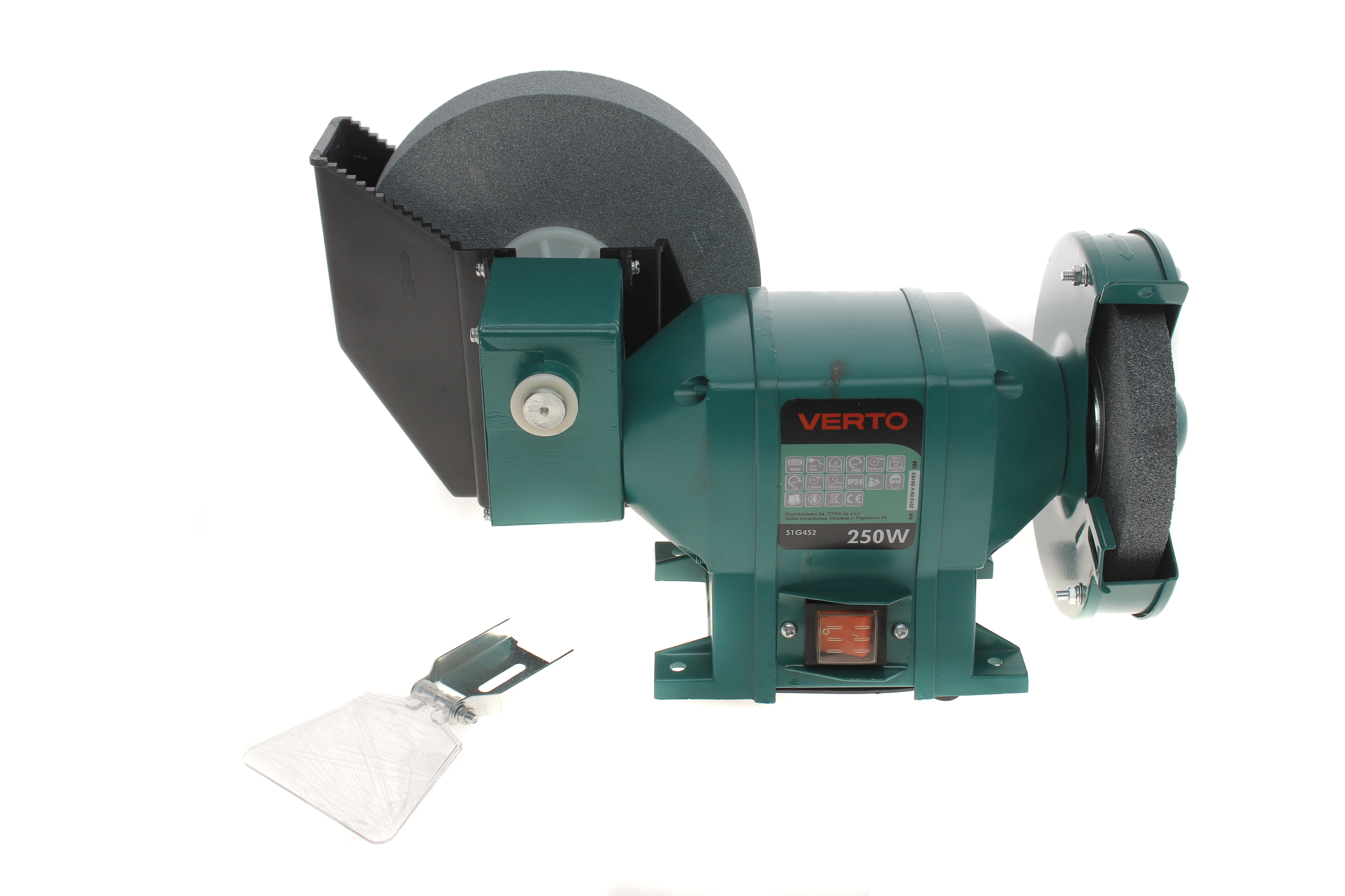 Верстат точильний Ø150-200 mm/220 V/250 W/2950 rpm (настільний)