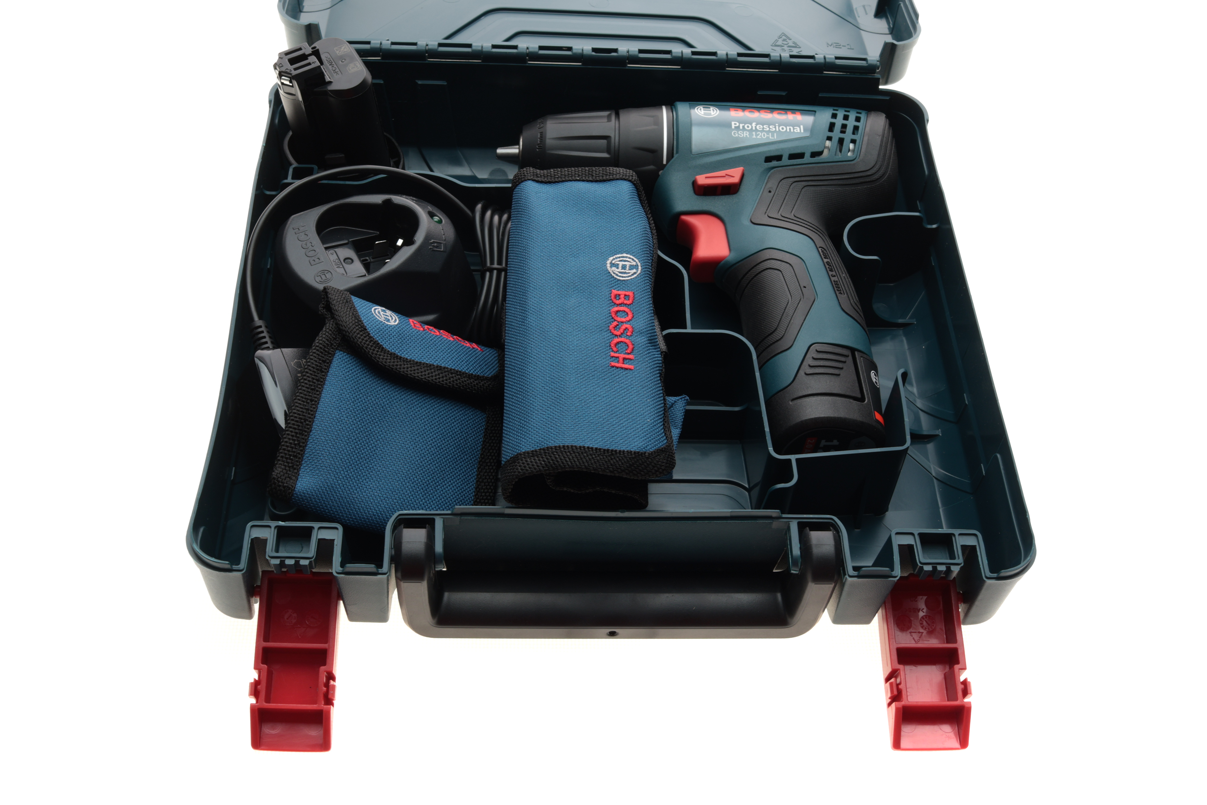 Шуруповерт акумулятрний GSR 120-LI 12V/2.0Ah (14/30 Nm) + к-кт біт + свердла