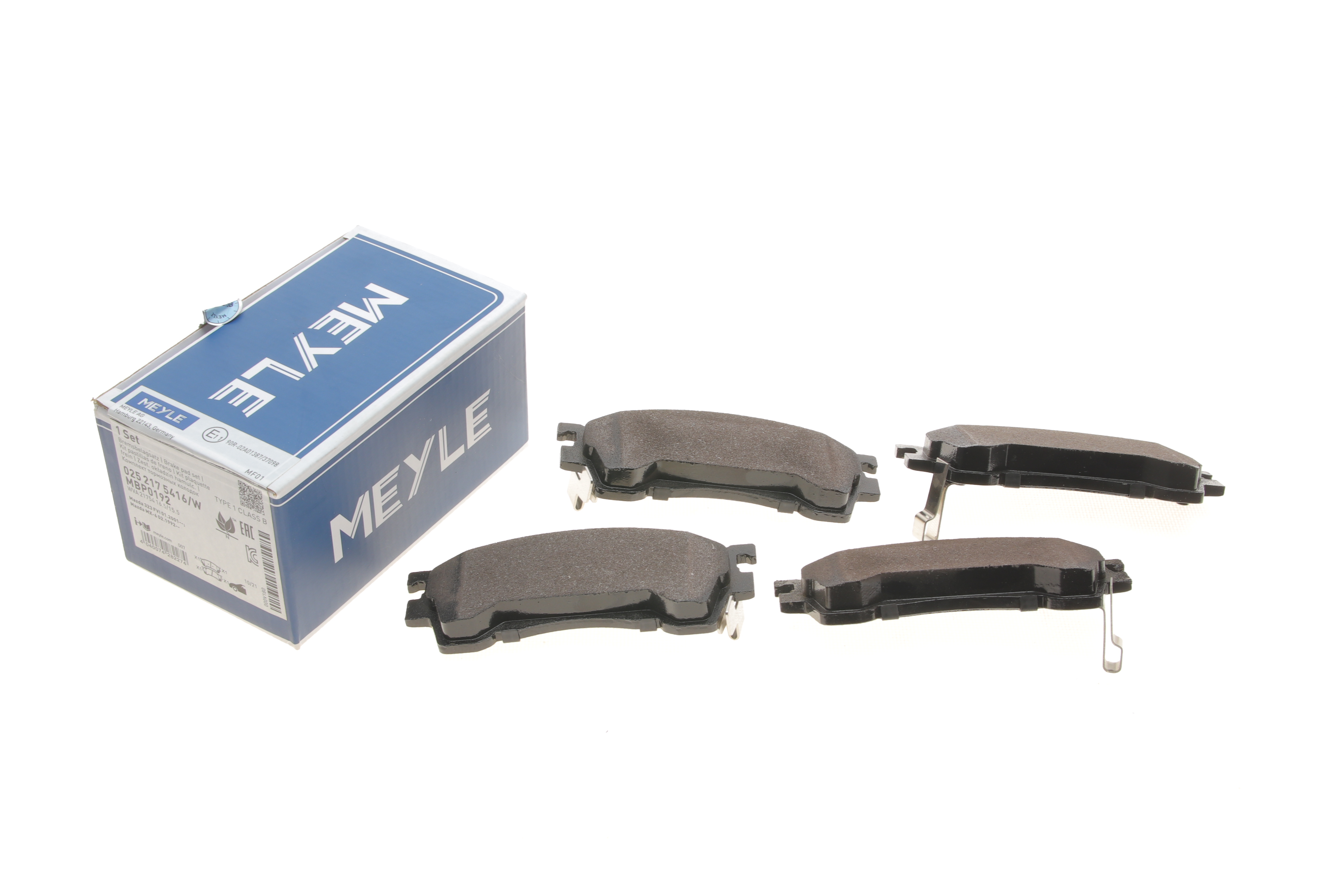 Колодки гальмівні (передні) Mazda 3/6 1.8-2.0 91-02 (131.6x51.5)