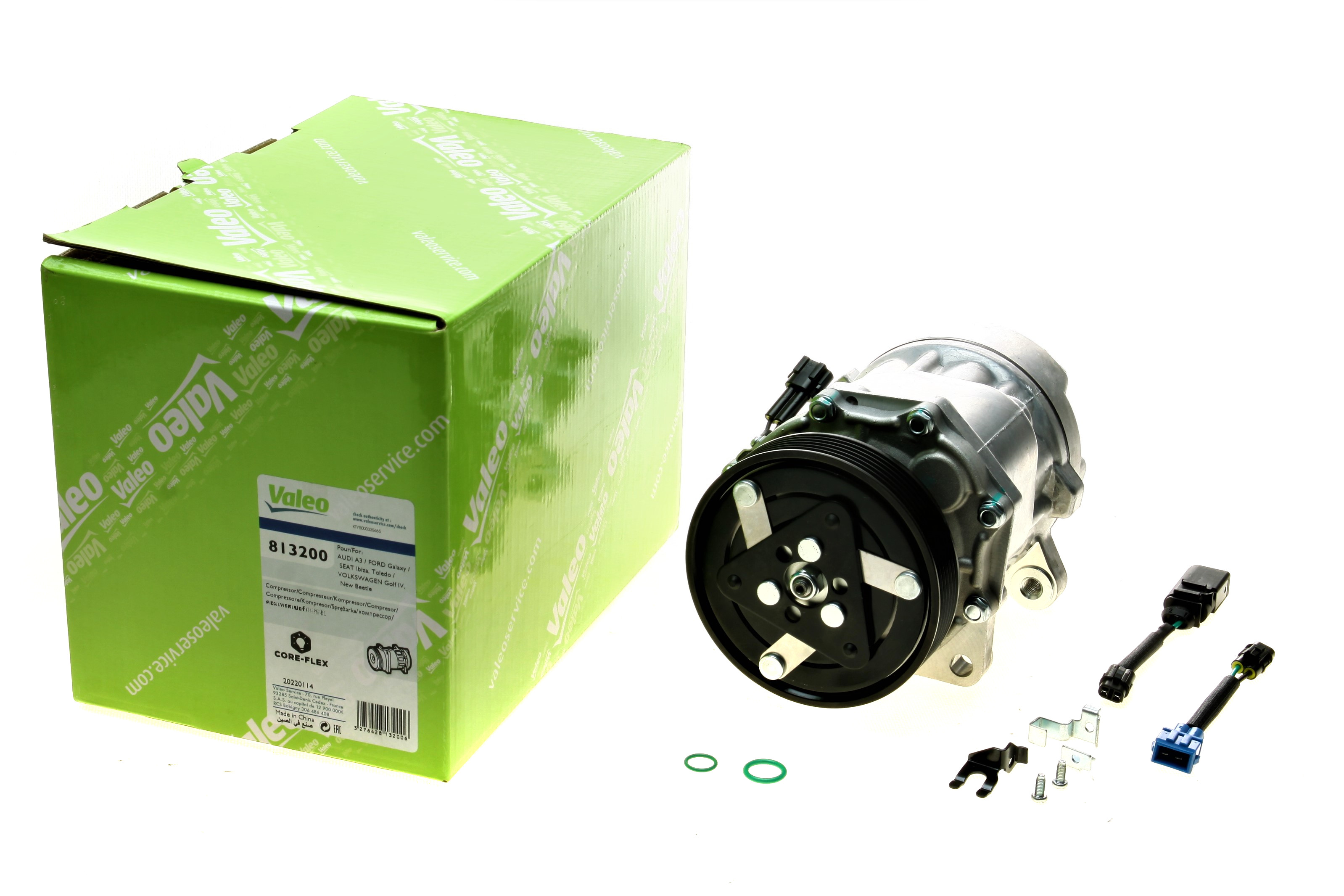 Компресор кондиціонера VW Caddy II 96-04