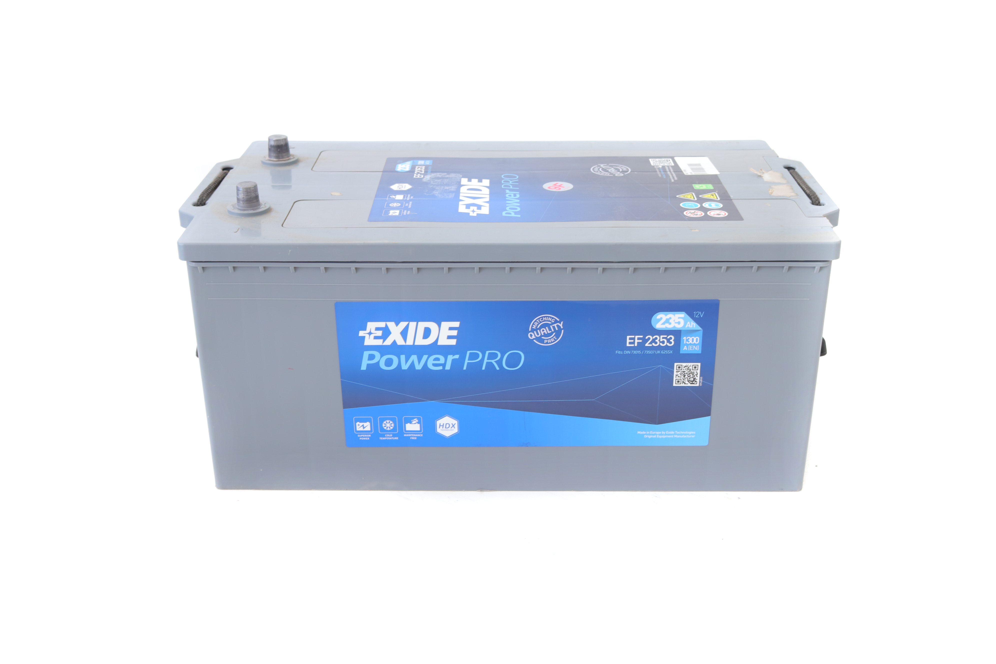Акумуляторна батарея 235Ah/1300A (514x279x240/+L/B00) Professional Power HDX)(виготовлення - грудень 2023)