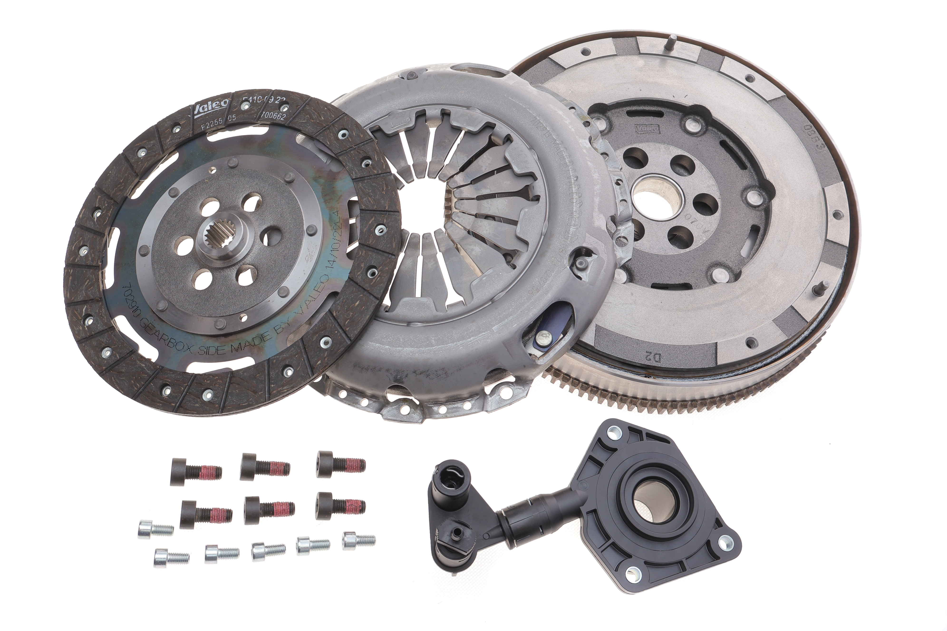 Демпфер + комплект зчеплення Ford Fiesta/Fusion 1.4 TDCi 01-12/Mazda 2 1.4 CD 03-07