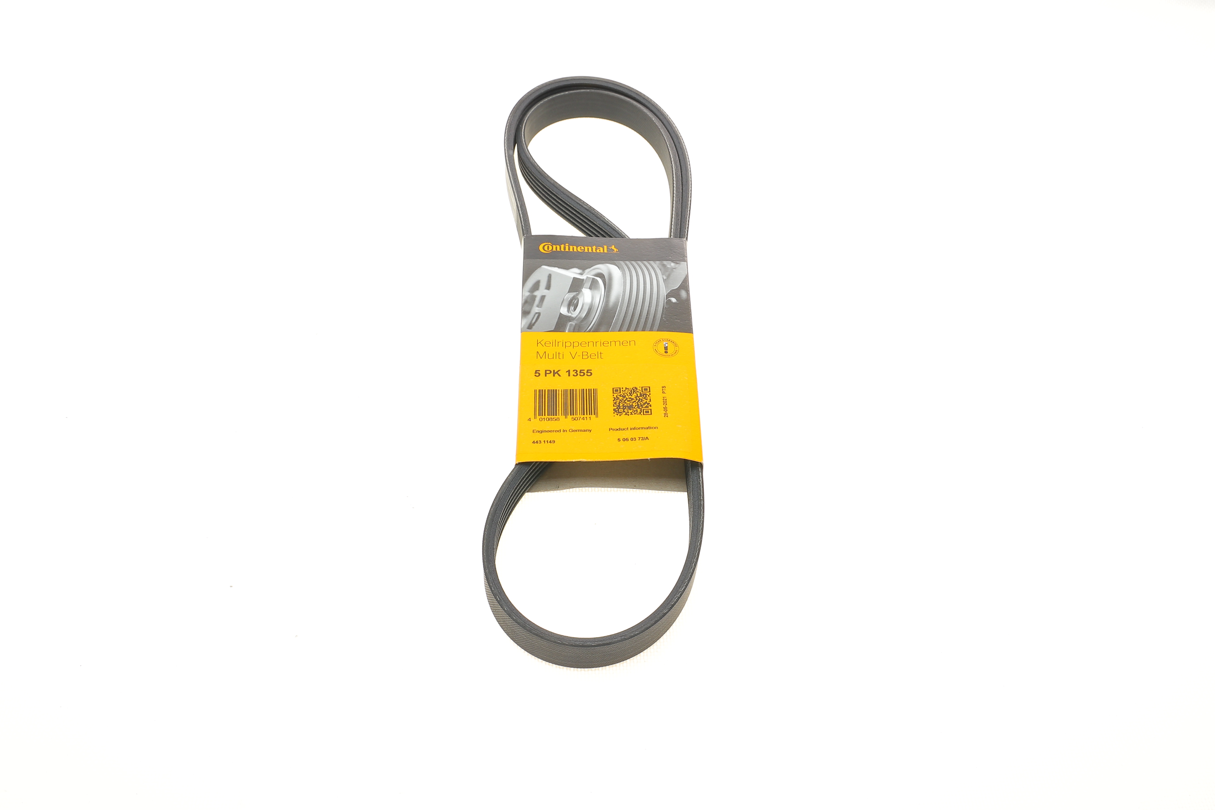 Ремінь генератора Opel Astra/Corsa 1.0/1.2/1.4 00-/Suzuki Wagon R 1.0/1.2 04-05