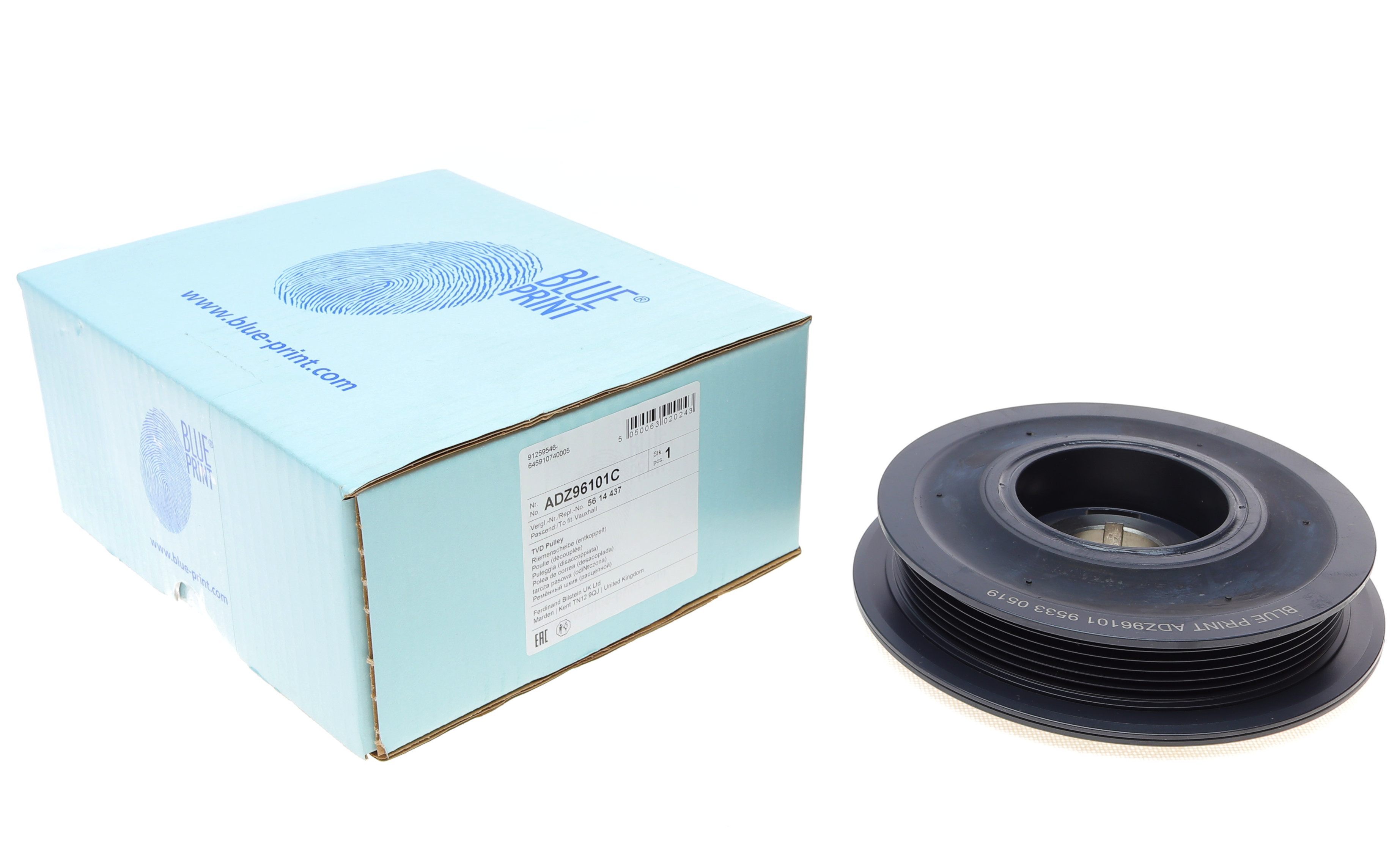 Шків колінвалу Opel Astra G/Vectra B 2.0/2.2 CDTI (6PK)