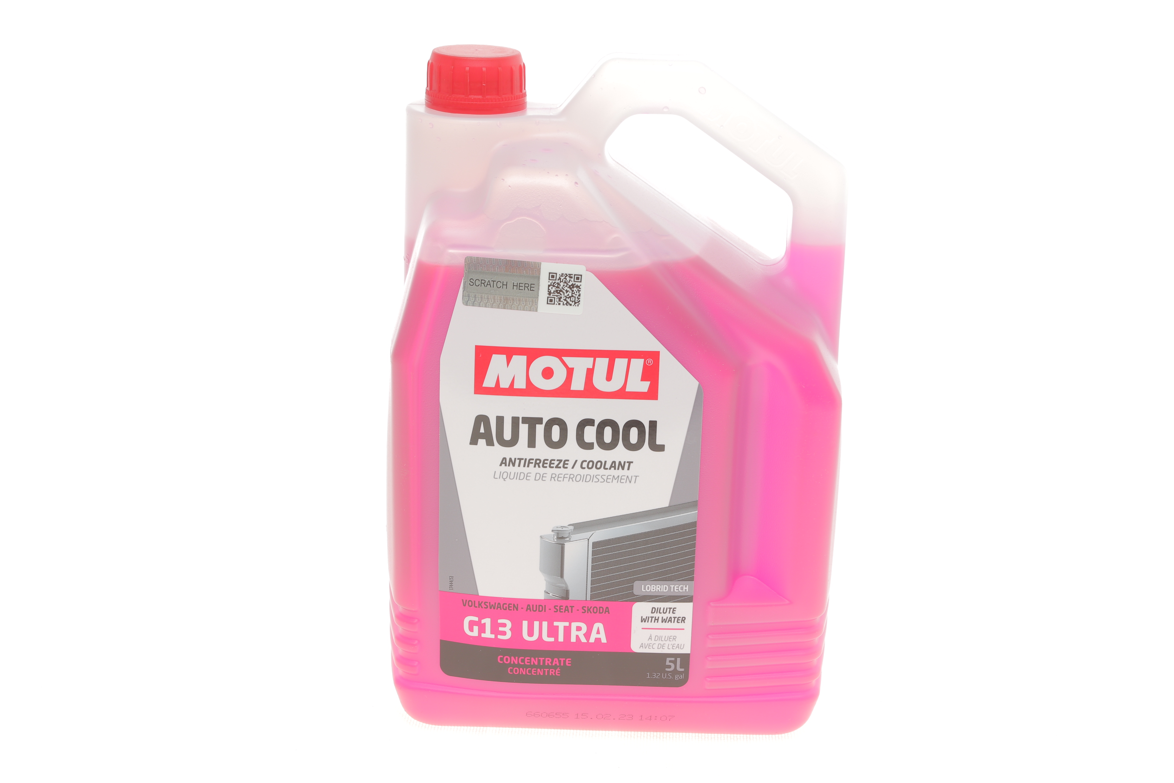 Антифриз (розовий) G13 (5L) (1:1=-35°C) Auto Cool G13 Ultra (109138)