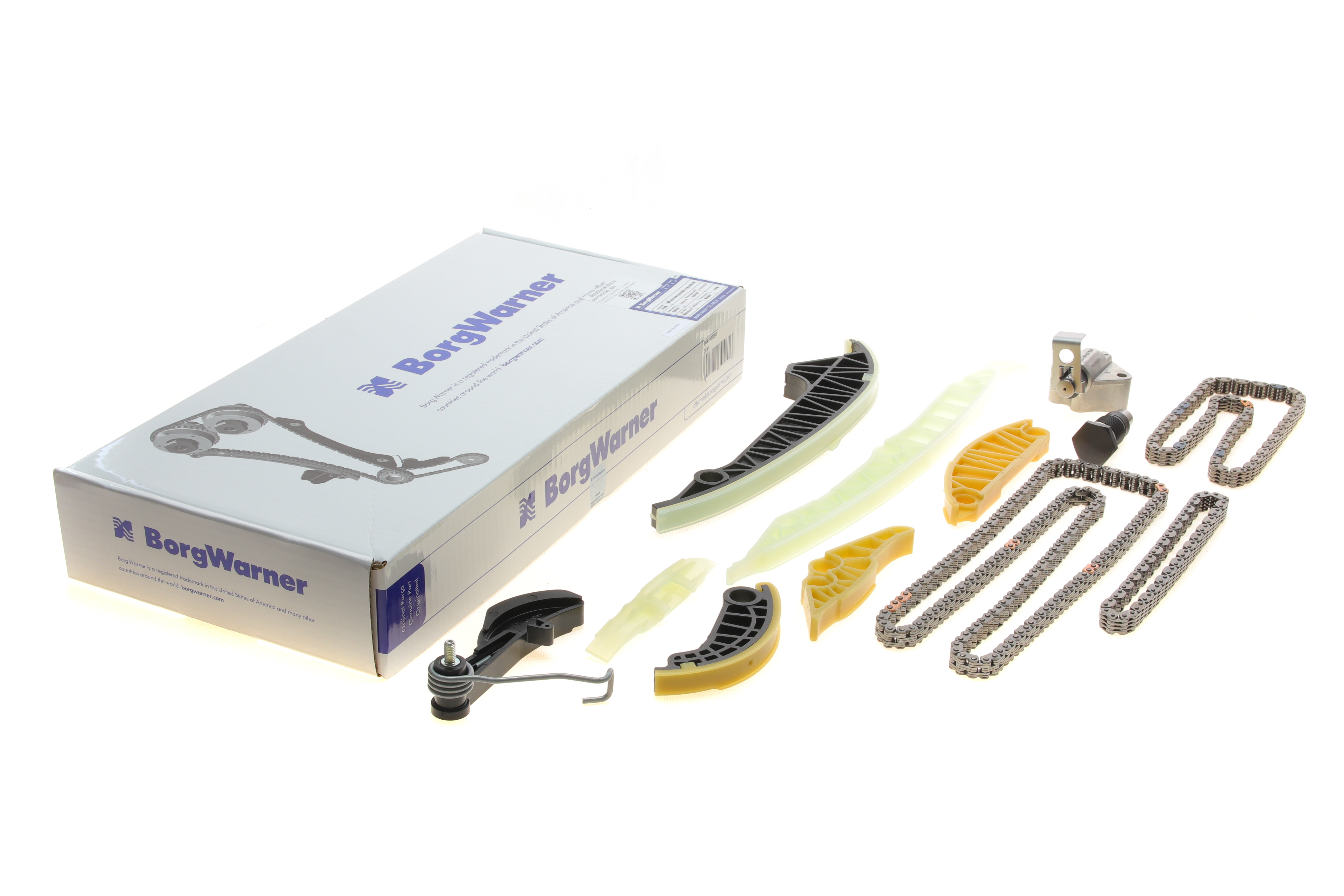 Комплект ланцюга ГРМ VW T5/T6/Golf VI/VII 2.0GTI/TSI 11- (BorgWarner)