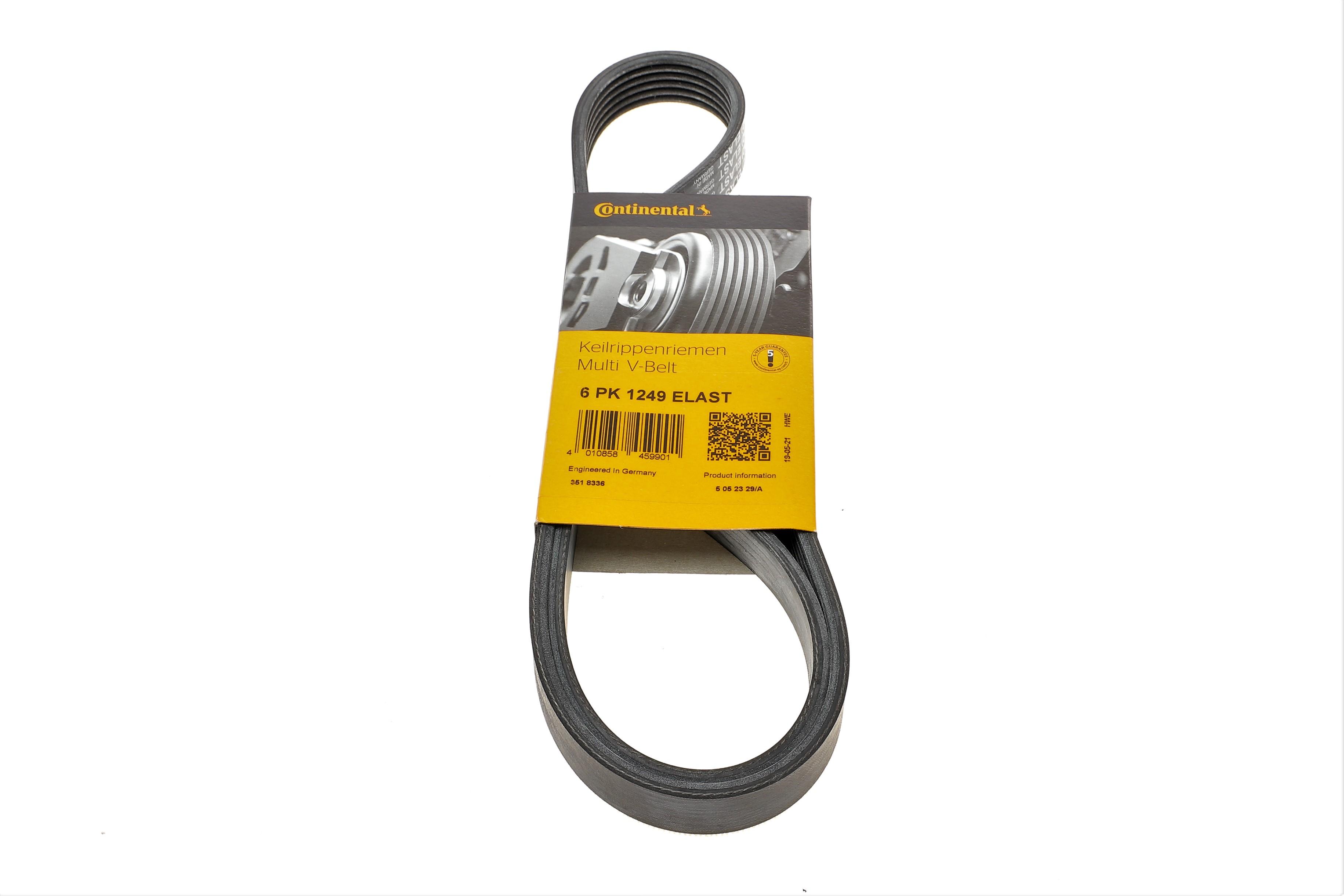 Ремінь генератора Ford Focus 1.8/2.0 04-12 (6PK1249)