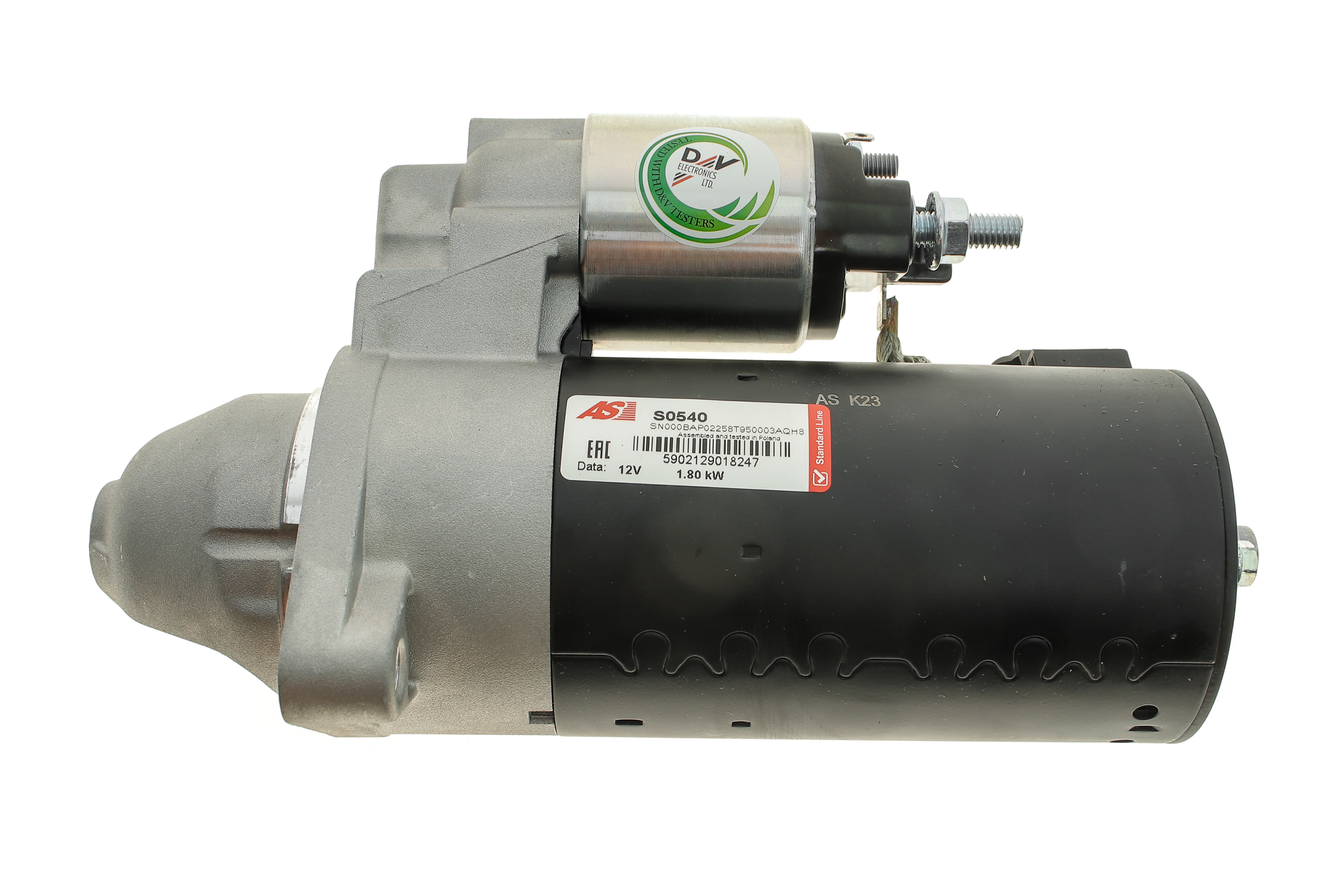 Стартер MB Sprinter/Vito (W639) 2.2 CDI 09- OM651 (1.8kw) (z=13)