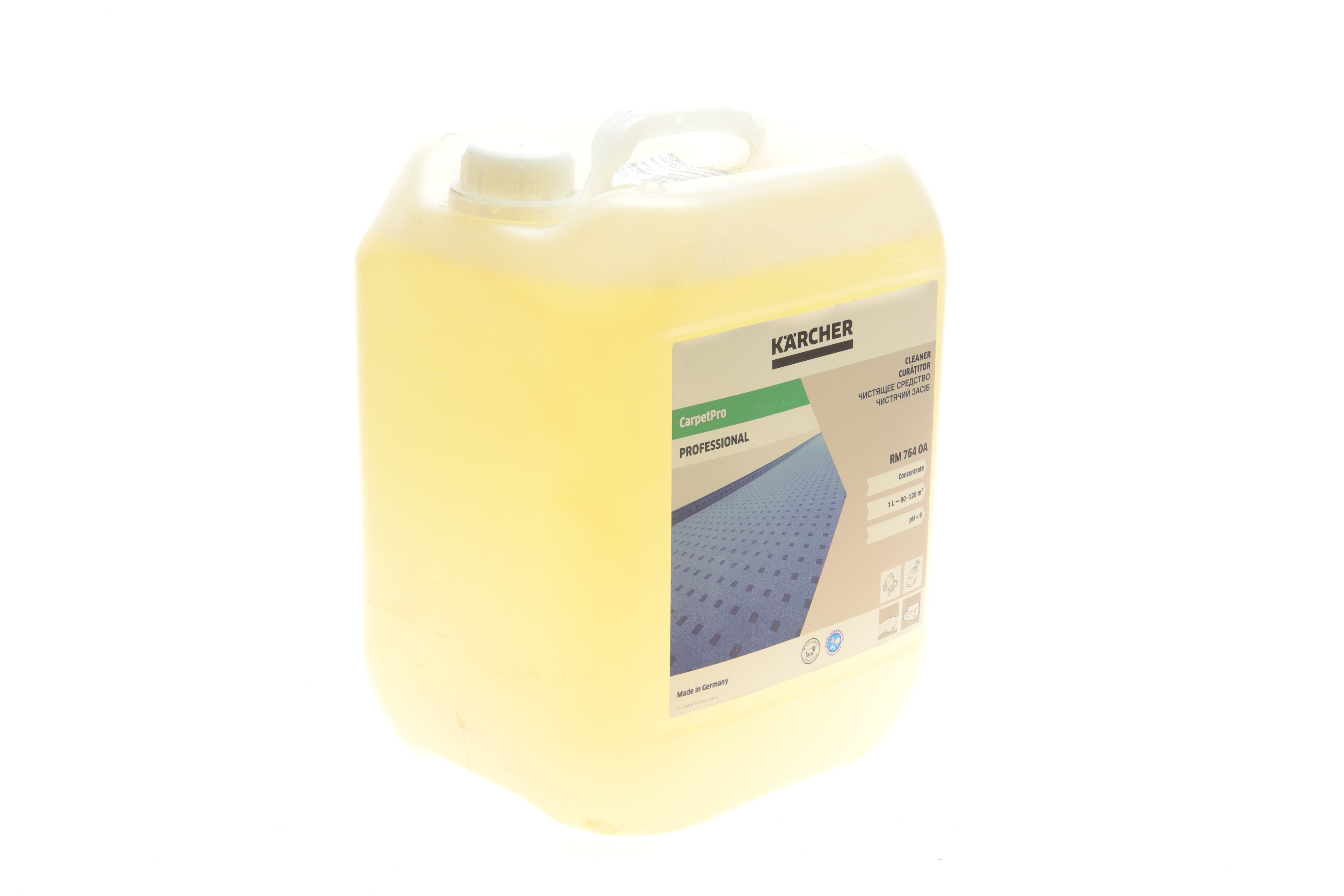 Засіб для чищення текстилю CarpetPro RM 764 OA (10L)