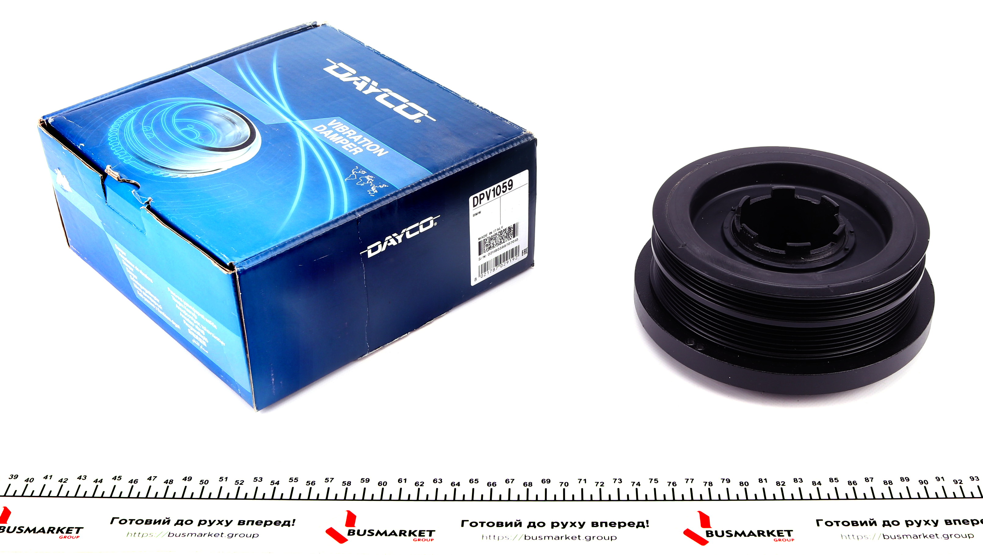 Шків колінвалу BMW 1/3/5/X3 2.0D 02- (4PK+6PK)