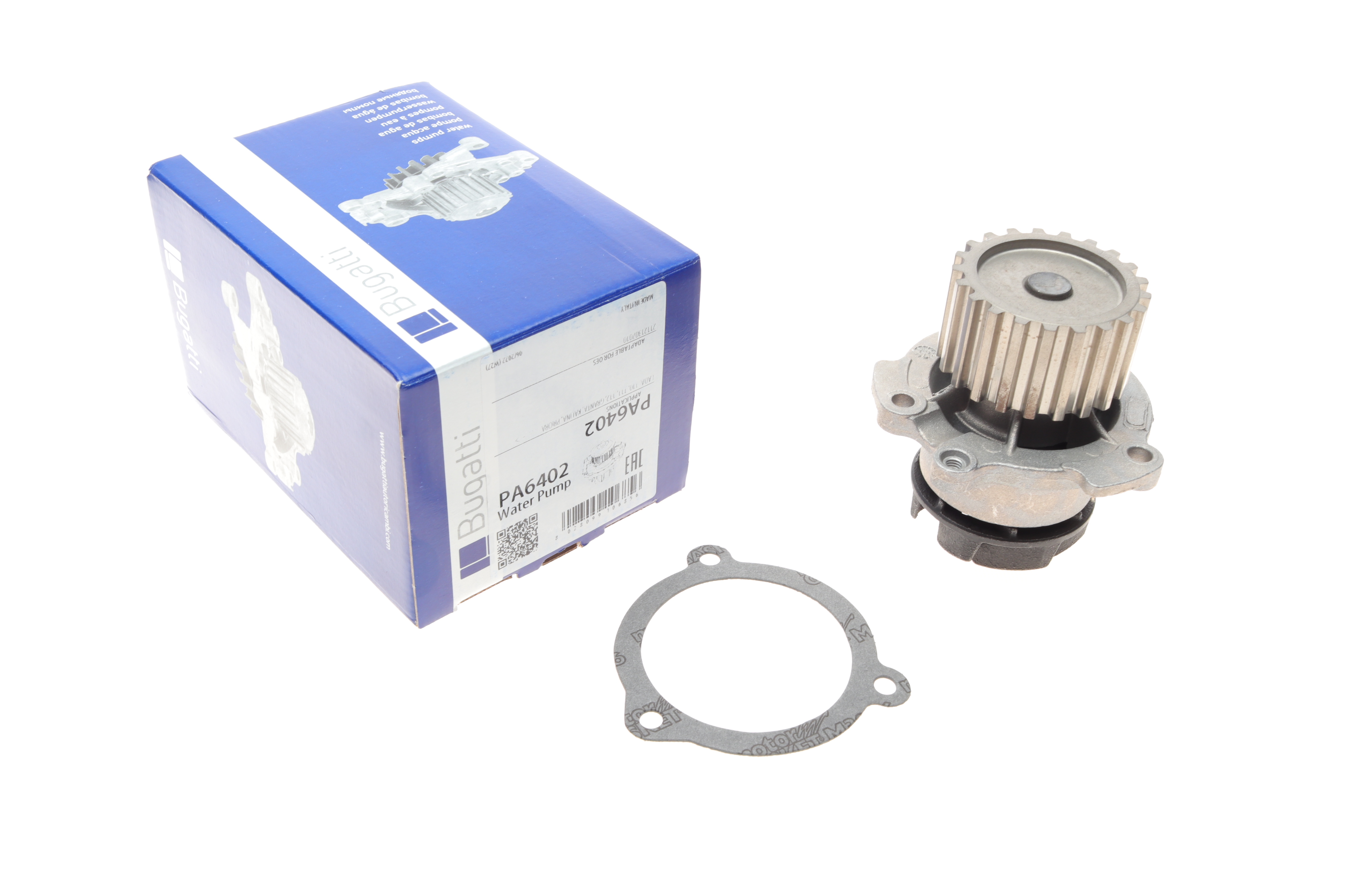 Помпа води Lada 2111-2112 1.5/1.5 16V/1.6 96-13/Lada Kalina 1.4 16V/1.6 04-14 (21z) (R/B) (7 лоп)