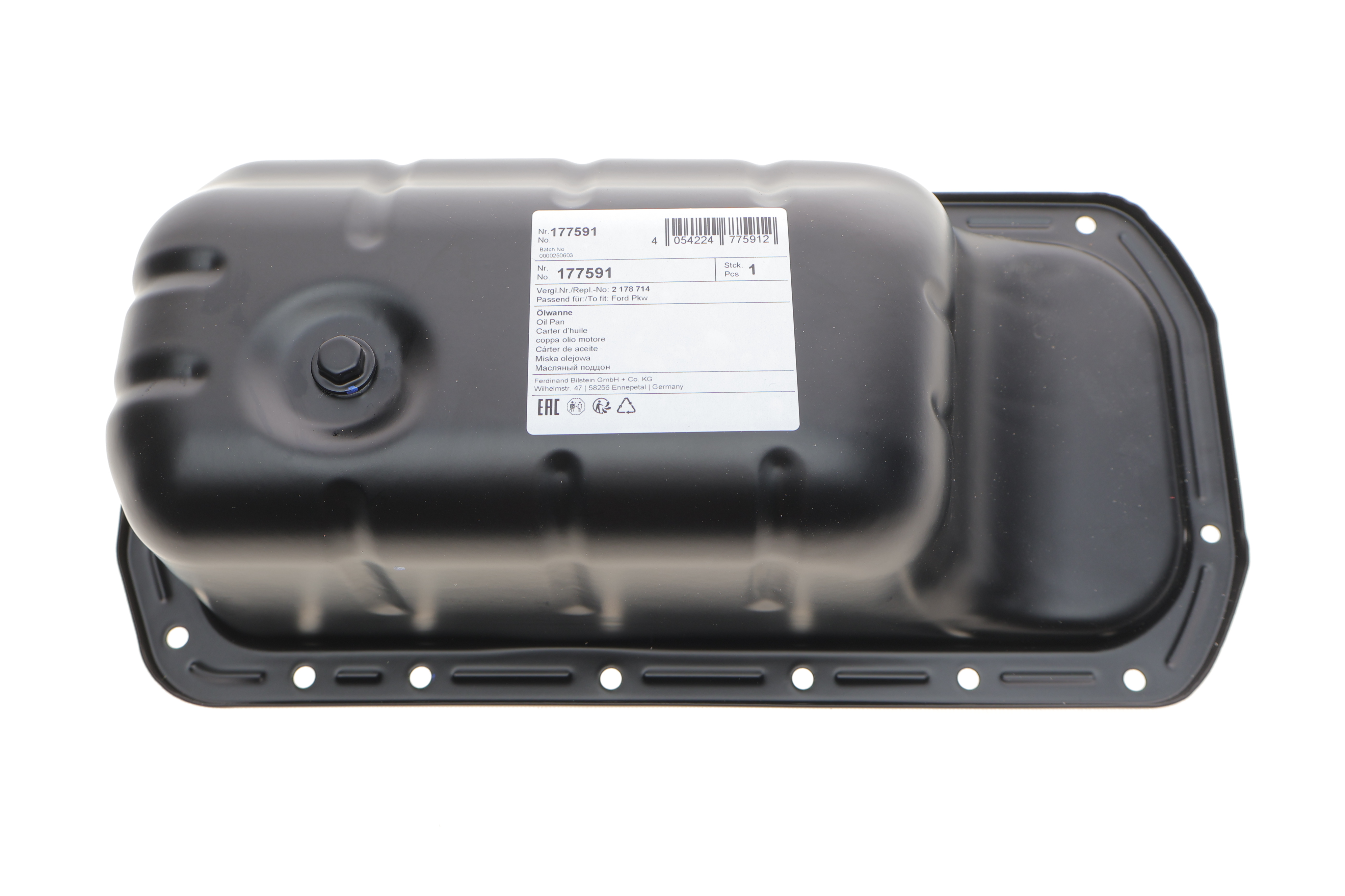 Оливозбірник (піддон) Citroen Berlingo/Peugeot Partner 1.6 HDi 05-