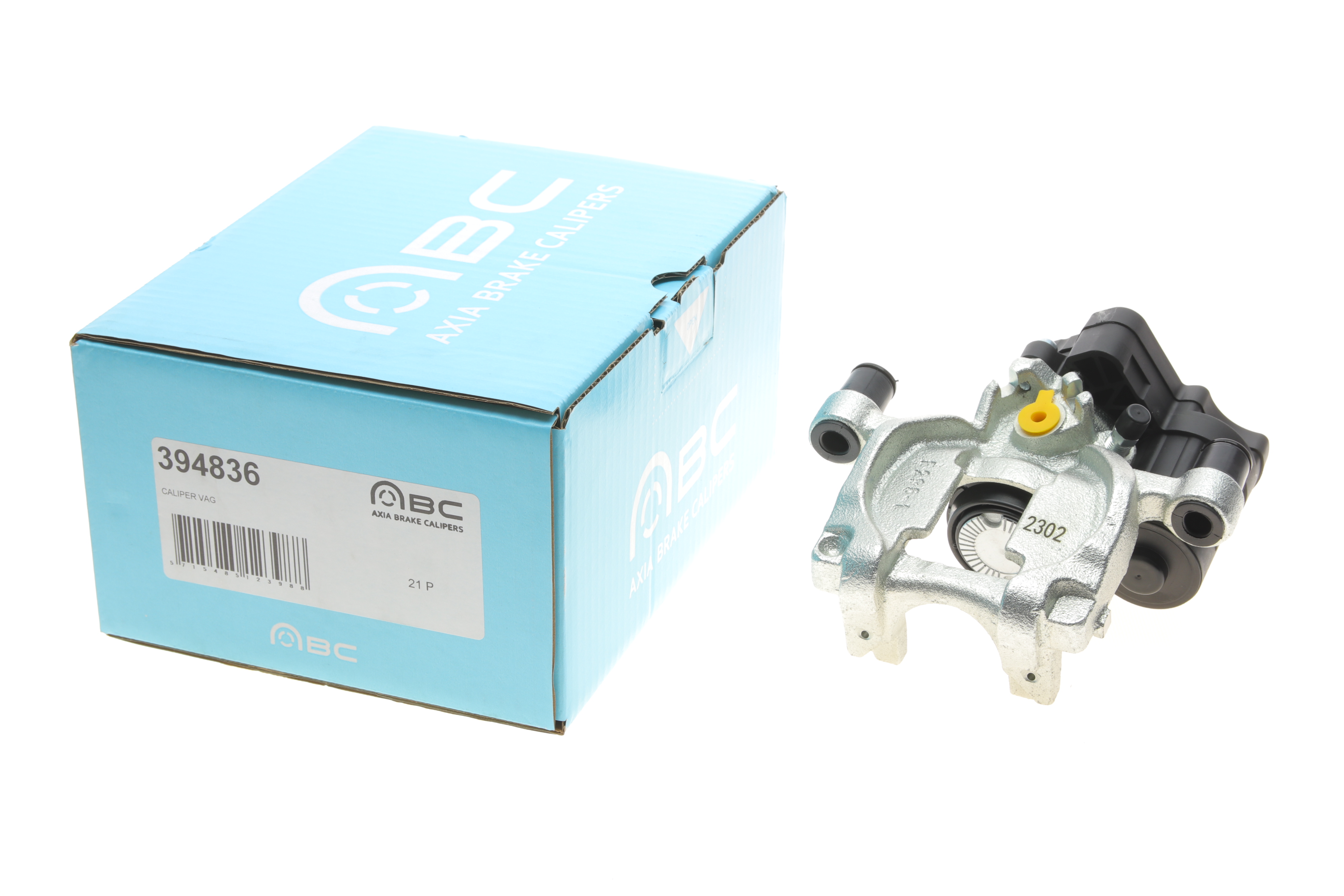 Супорт гальмівний (задній) (L) VW Golf VII 12- (d=38mm) (ATE) (для диска d=272mm)