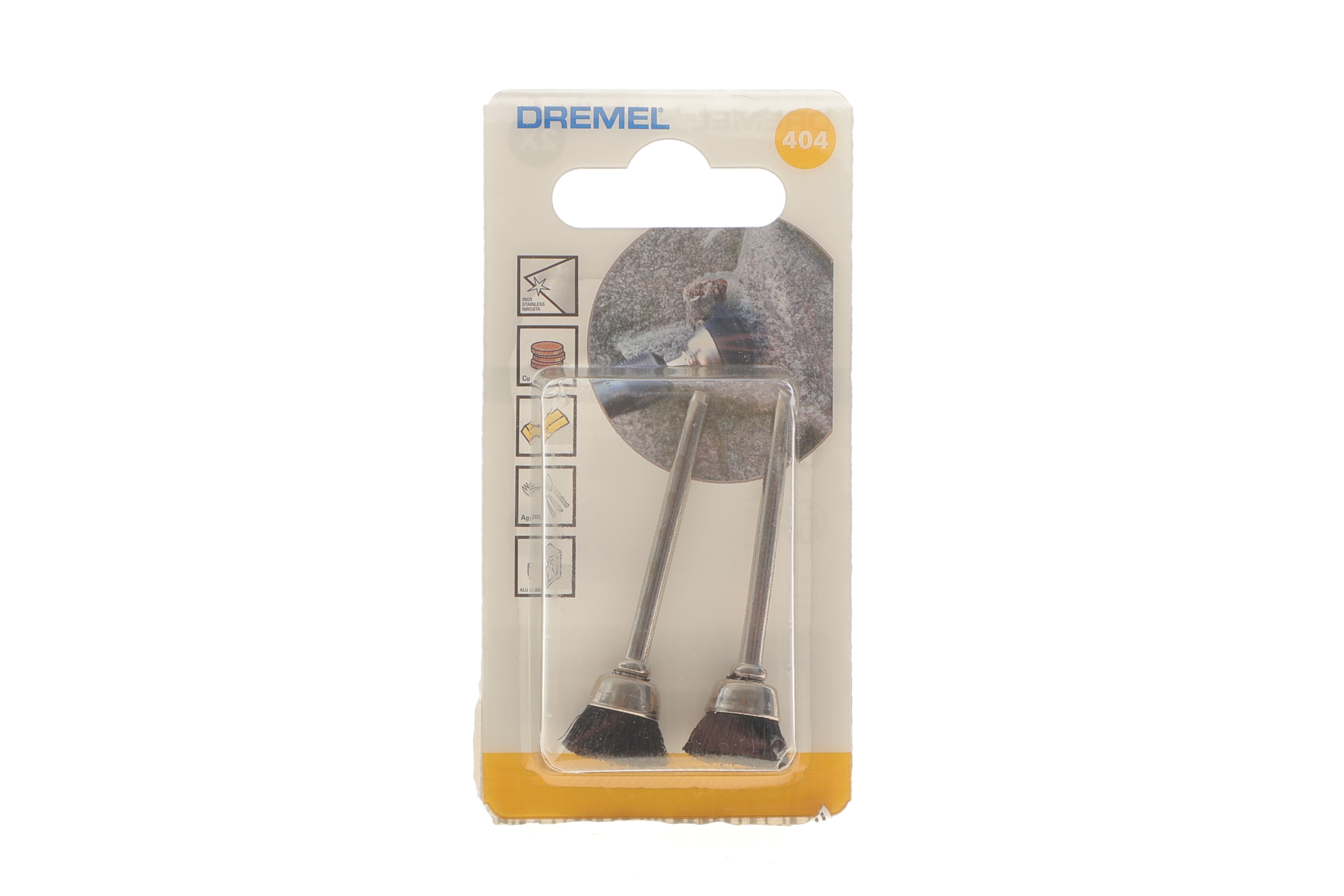Щітка для очистки нейлонова 13 мм (2шт) Dremel