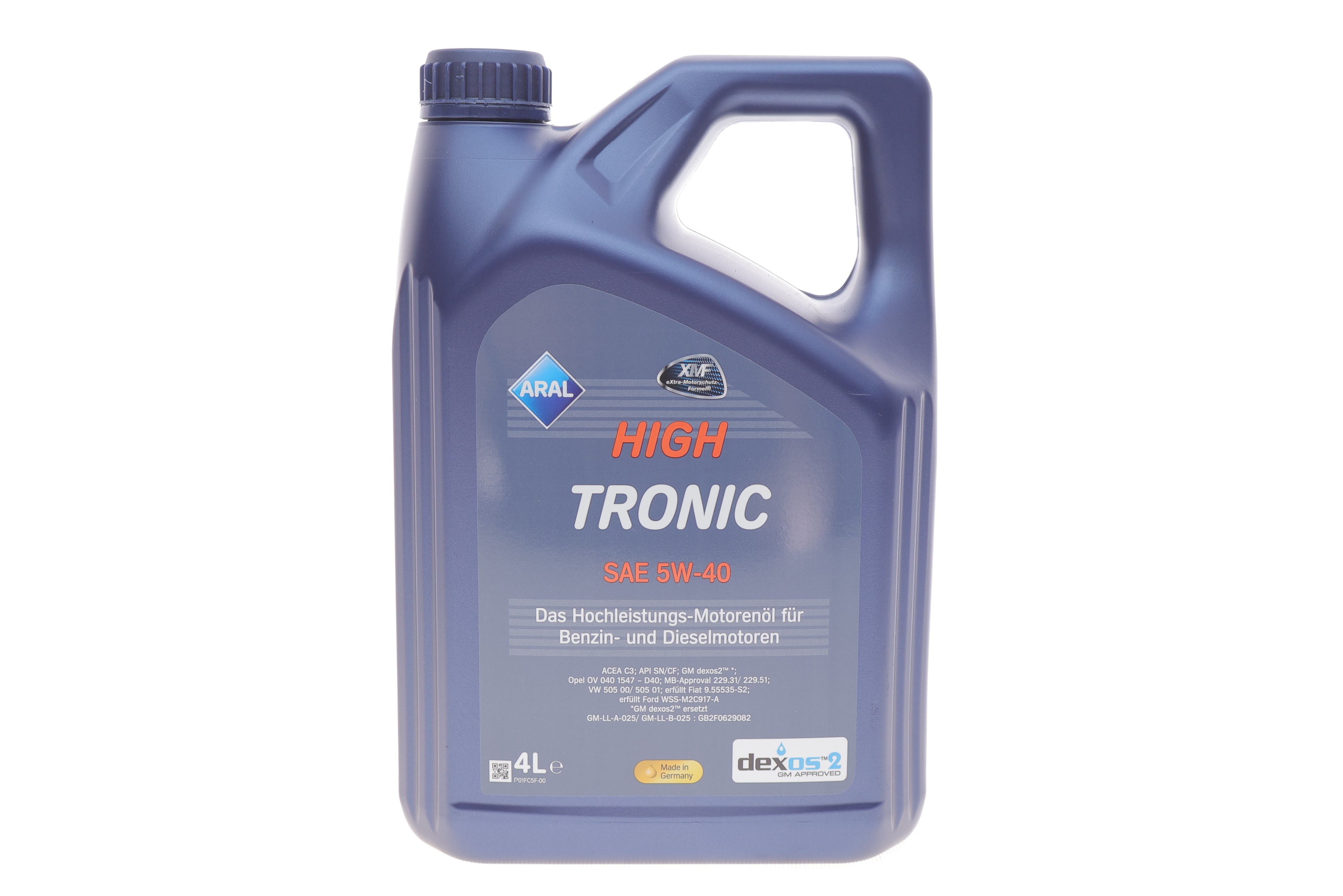 Олива 5W40 High Tronic (4L) (VW505 00/505 01/MB 229.31/RN0700) = AR-15F47C