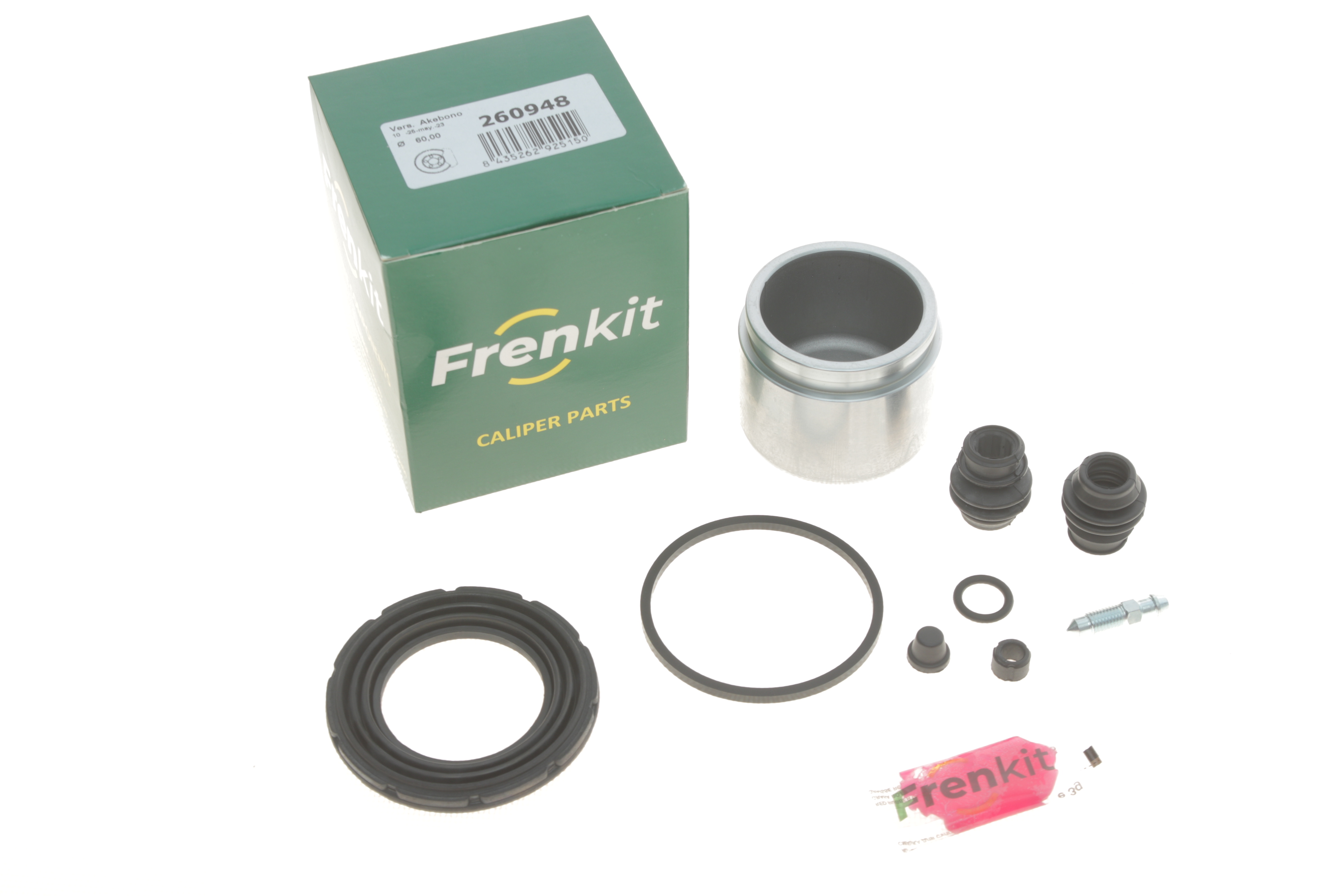 Ремкомплект супорта (переднього) Nissan X-trail 07-13 (d=60mm) (+поршень) (Akebono)