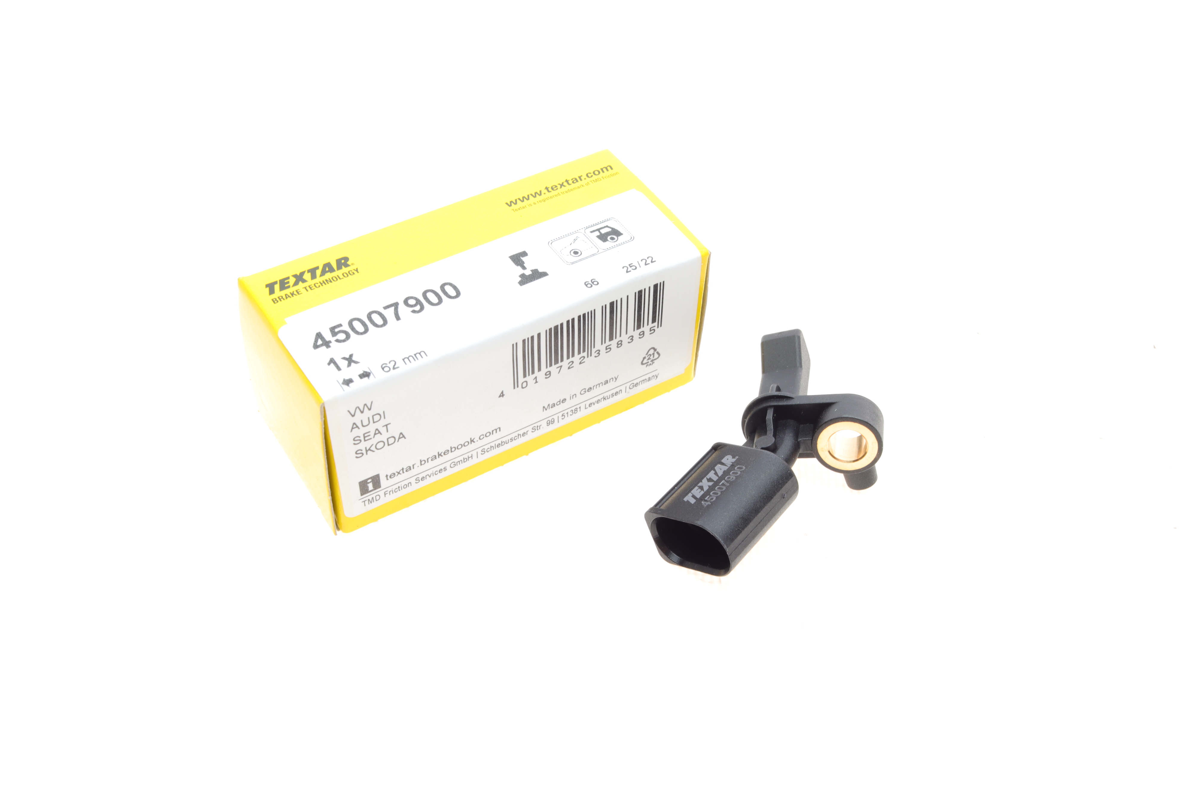 Датчик ABS (задній) Skoda Roomster/VW Polo 01- (L)
