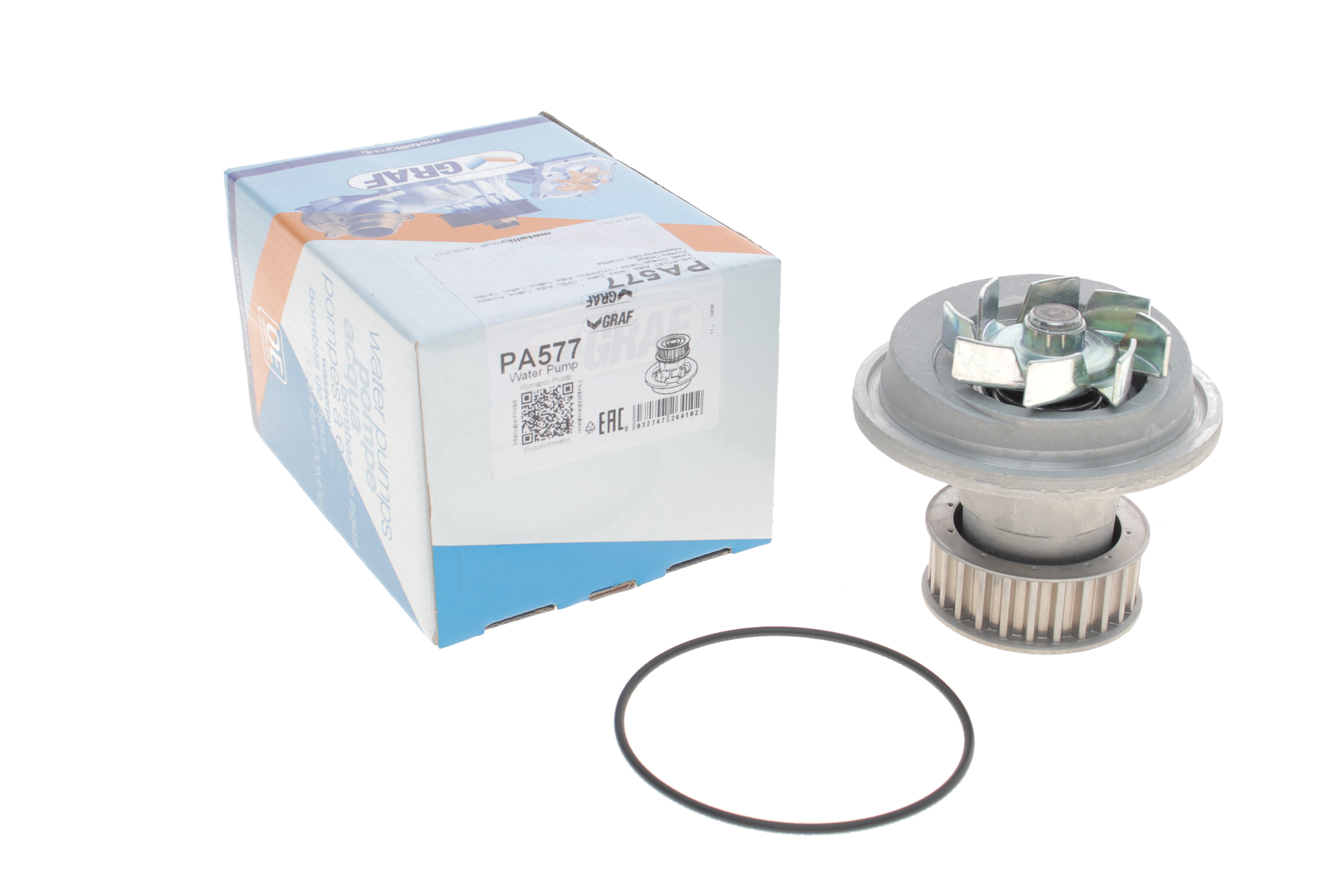 Помпа води Opel Astra F/Omega A/B/Vectra A/B 1.6/1.8i/2.0i 88-02 (25z) (B/B) (8лоп)
