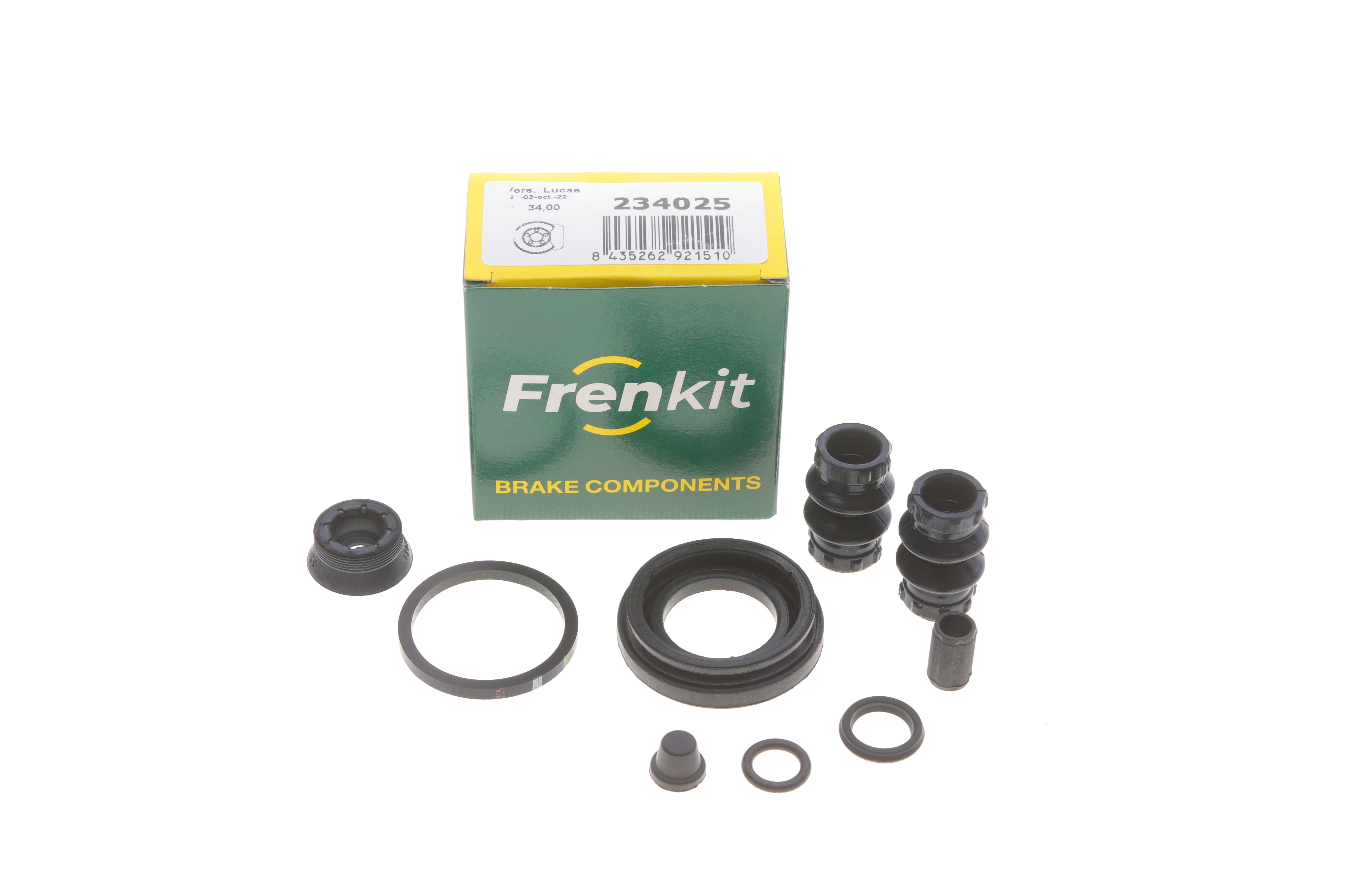 Ремкомплект супорта (заднього) Renault Megane 01- (d=34mm) (Lucas/TRW)