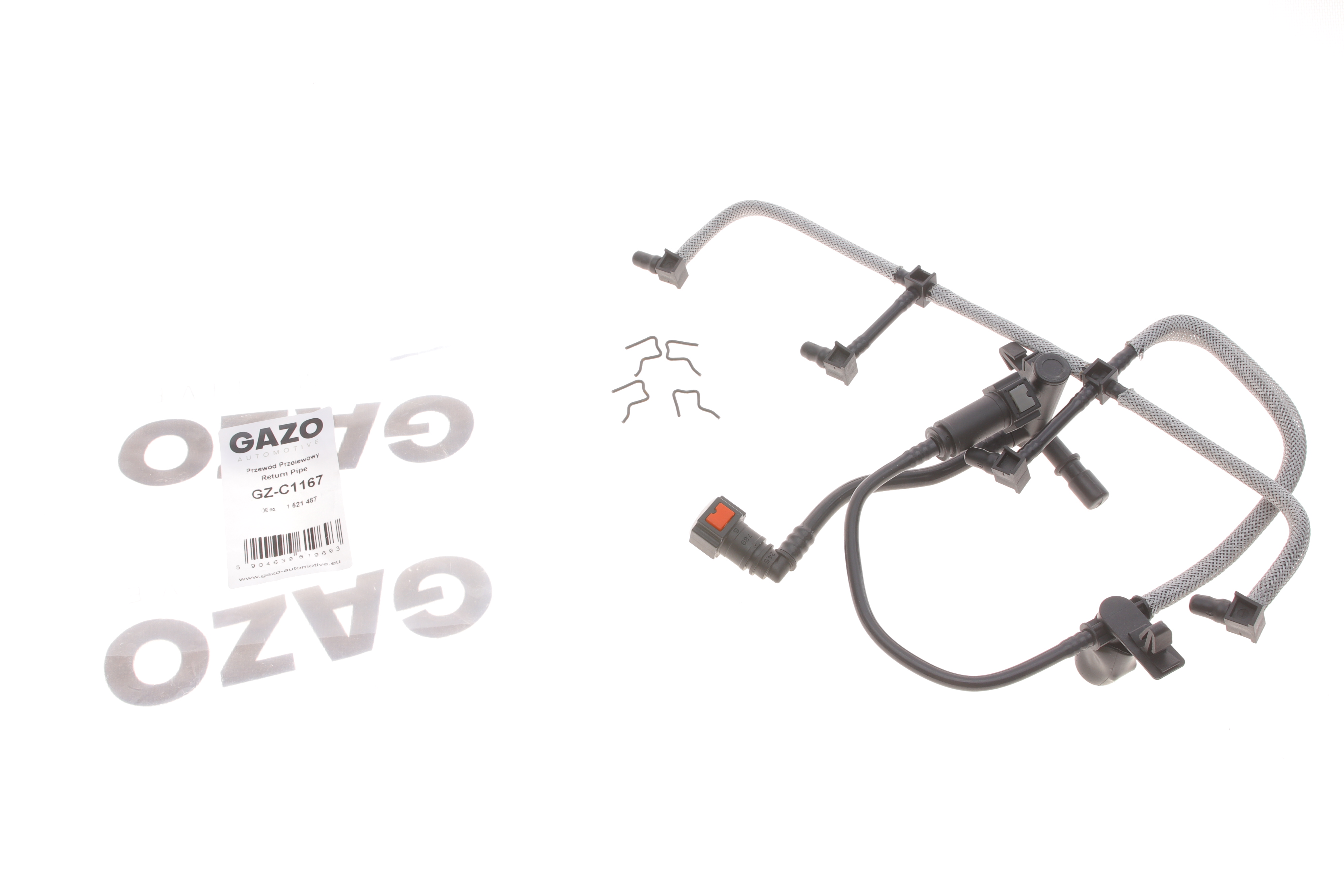 Шланг зливний Ford Focus/Tourneo Connect 1.8TDCi 05-15