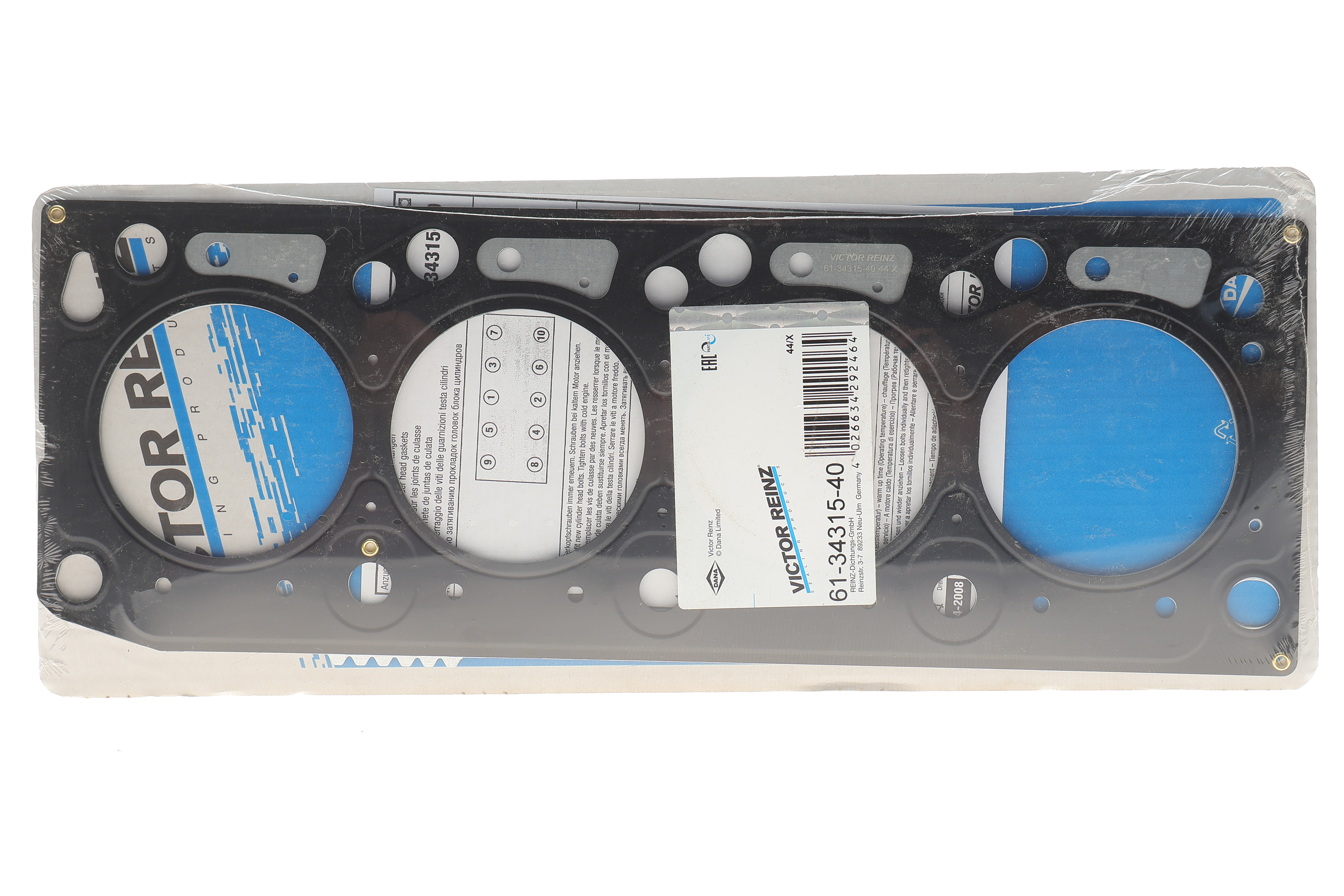 Прокладка ГБЦ Ford Connect 1.8DI/TDCI 02-, Ø83,50mm, 1.40mm, (6 меток)