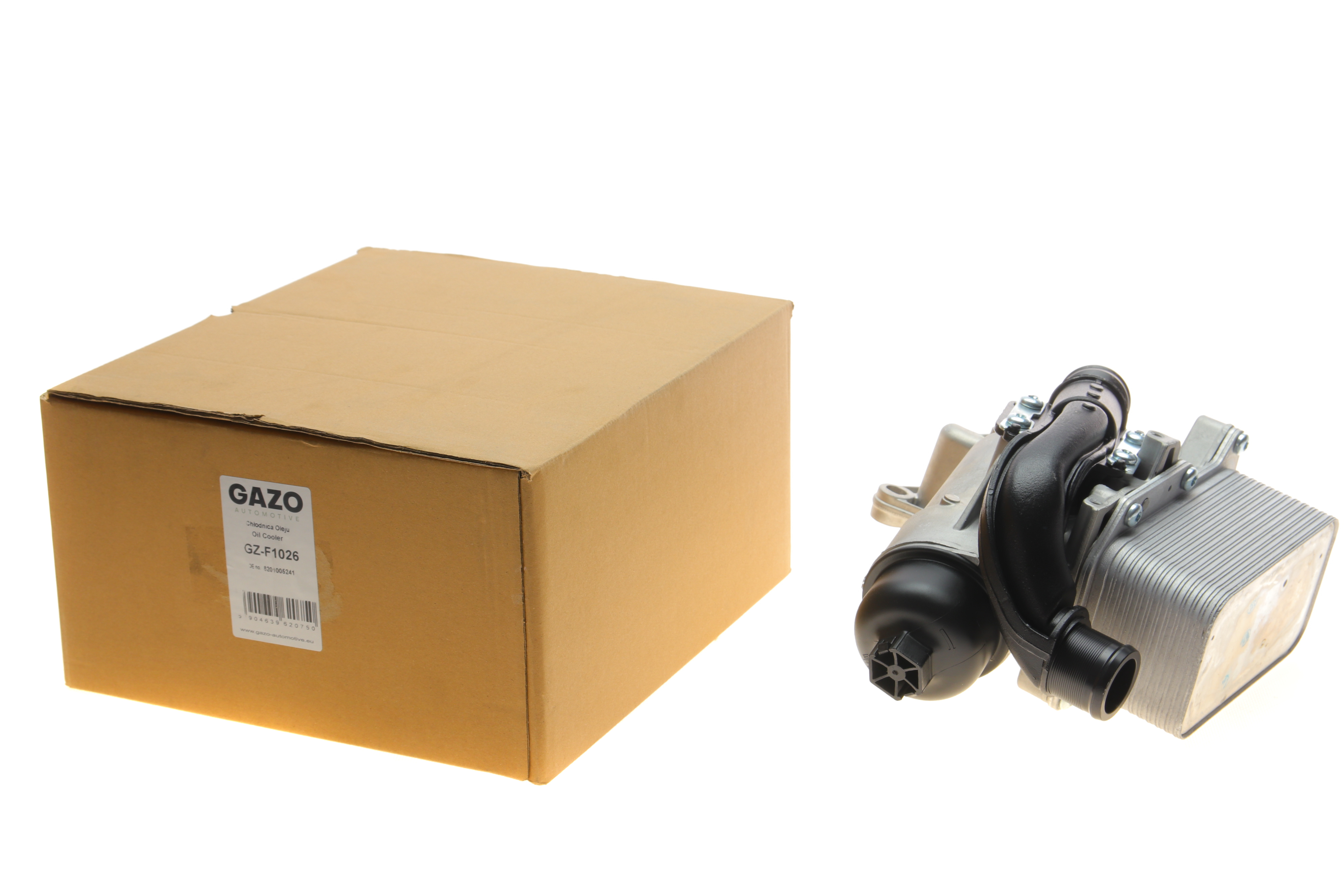 Корпус фільтра масляного (з радіатором) Renault Master III 2.3 dCi 10- FWD /Trafic II 2.0 dCi 06-