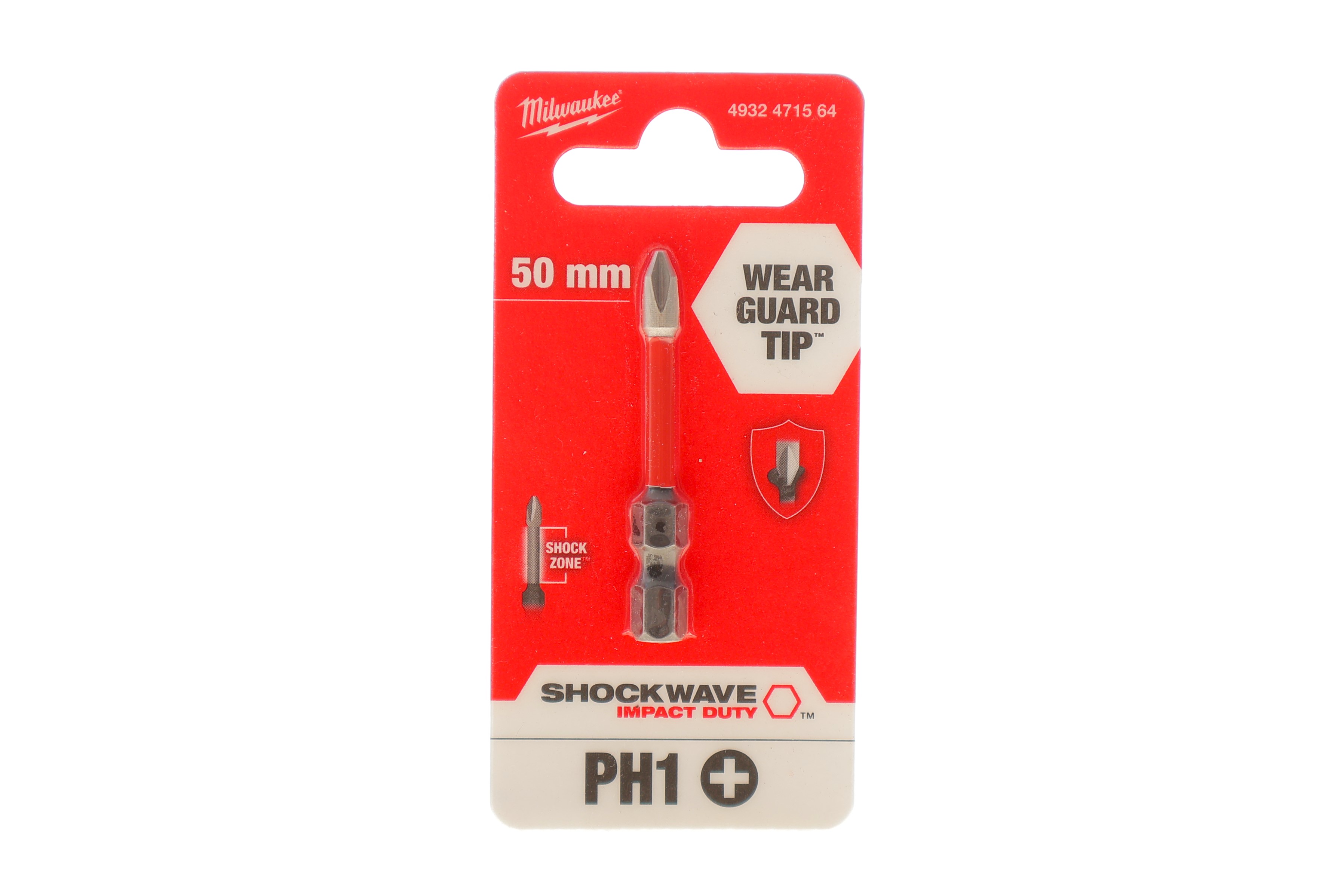 Біта SHOCKWAVE 1/4" PH1 x 50mm