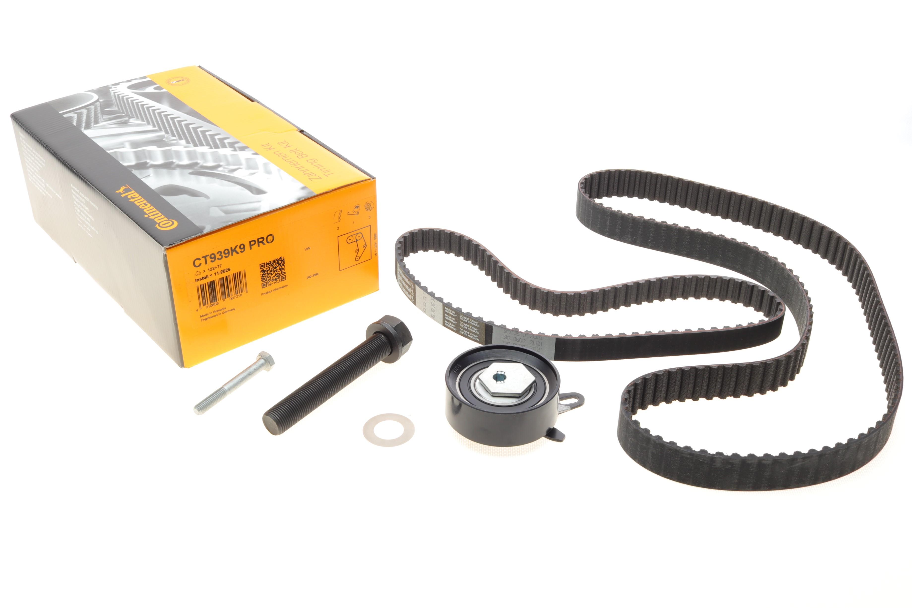 Комплект ГРМ + ПНВТ VW T4 2.4D 90-03 (26.4x122z/20.1x77)