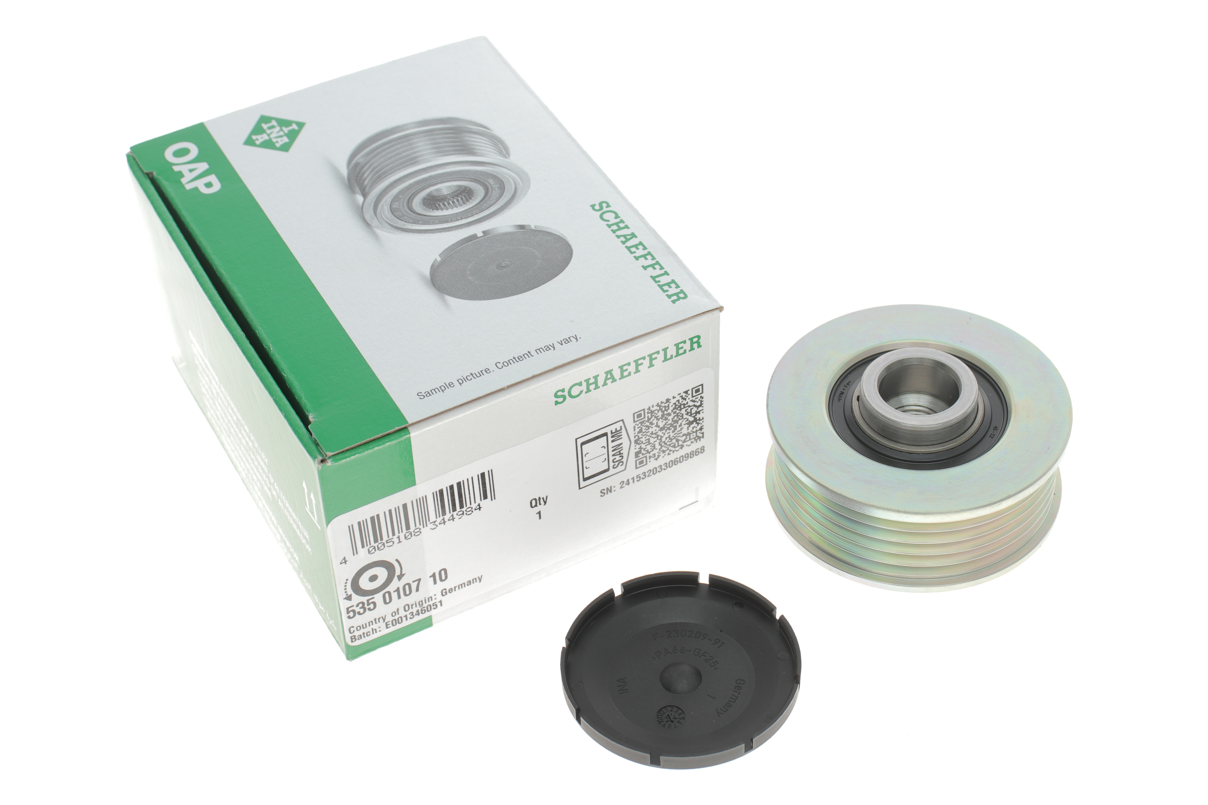 Шків генератора Alfa Romeo 159/Brera/Spider/Fiat Croma 2.4D 05-12