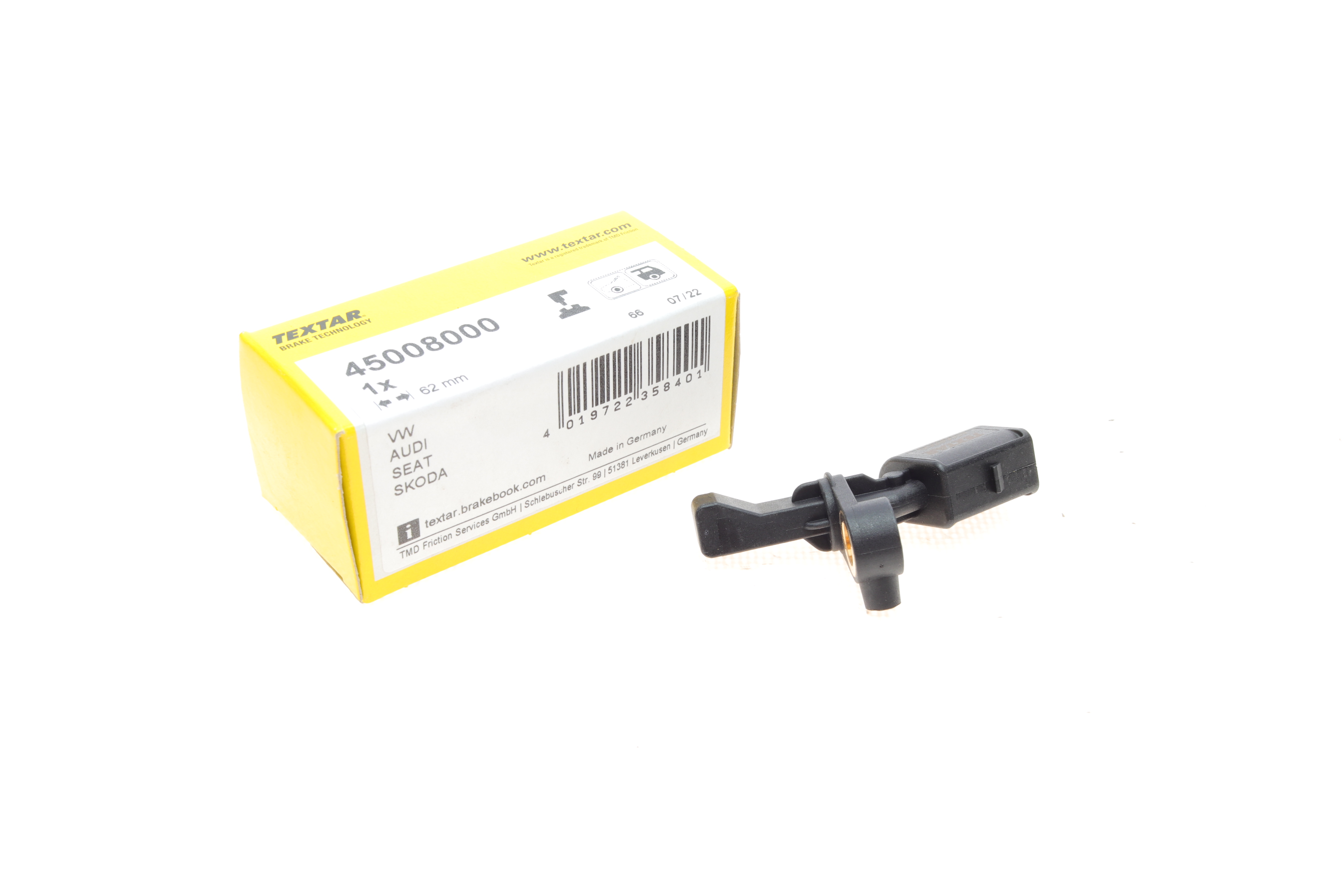 Датчик ABS (задній) Skoda Fabia/VW Polo 1.0-2.0 99- (R)