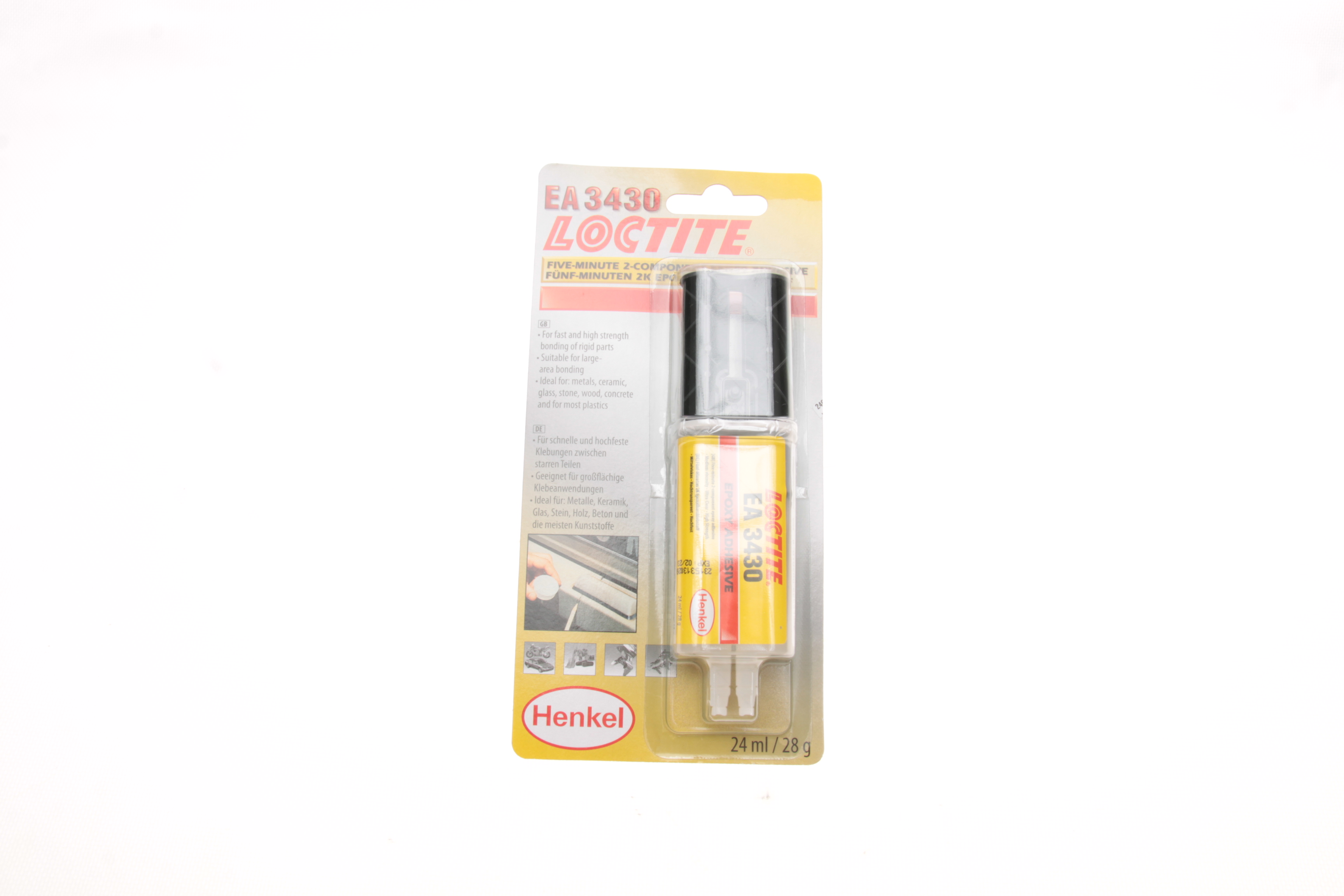LOCTITE EA 3430, 24ML Клей двокомпонентний універсальний
