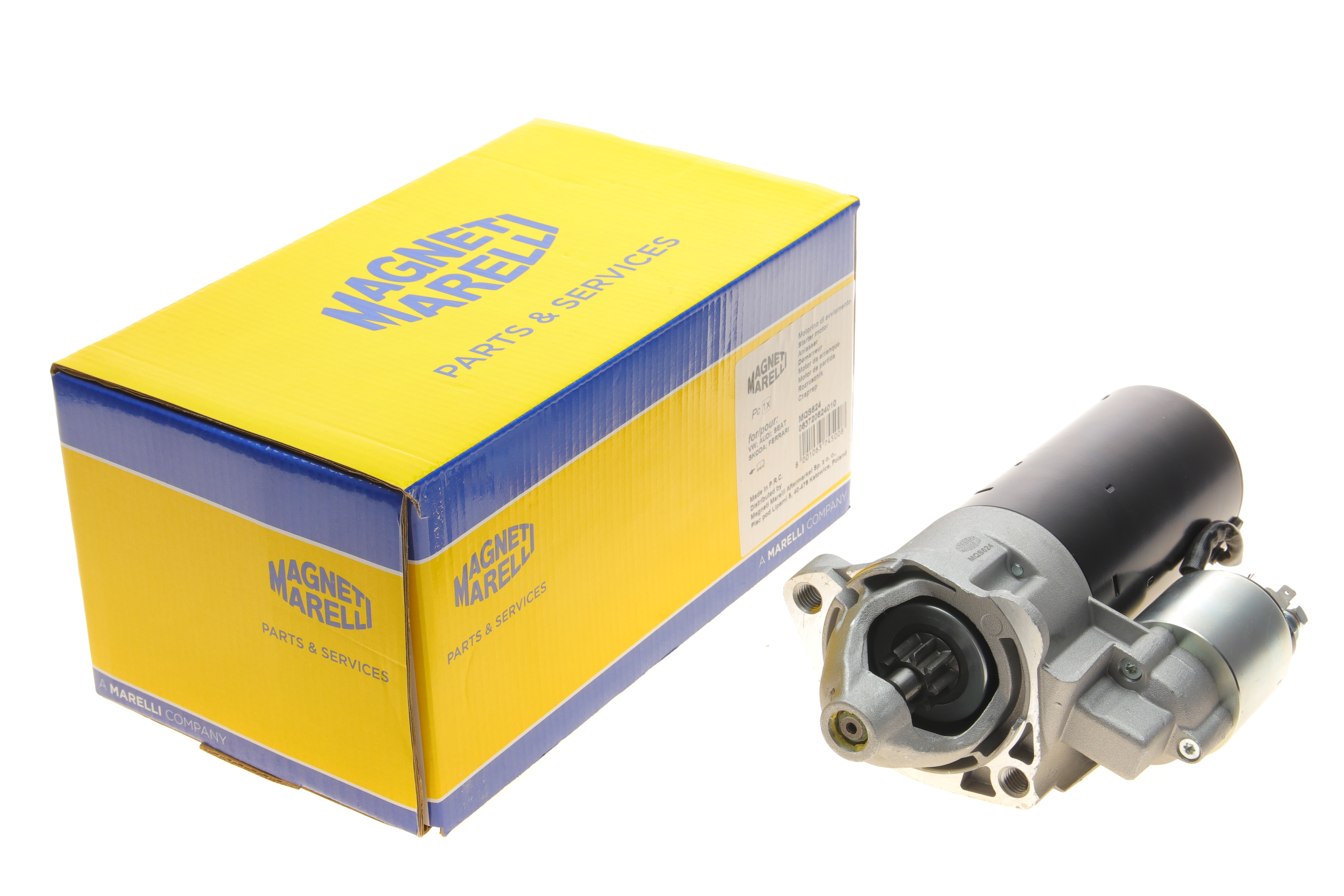 Стартер VW Passat/Audi A4/A6 1.9 TDi 96-05/Skoda Superb 1.9 TDi 01-08 (1.7kw) (z=9)