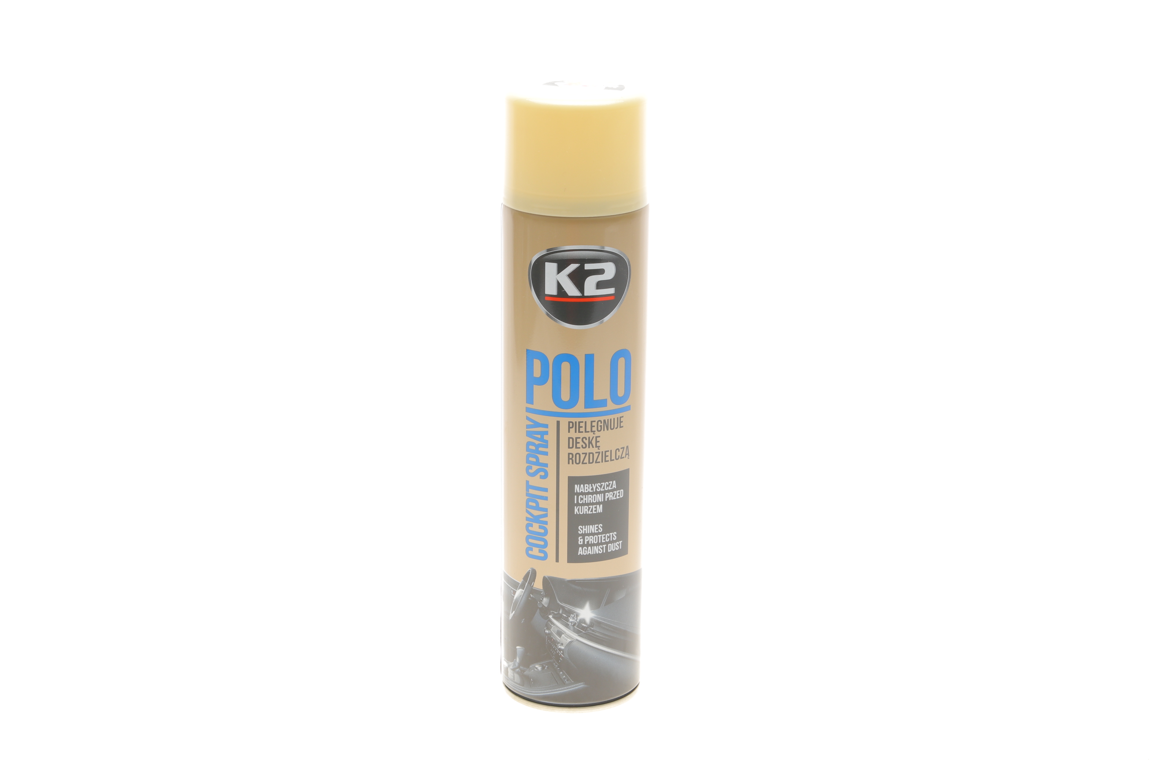 Поліроль для пластика Polo Cockpit Spray (Ваніль) (600ml) 