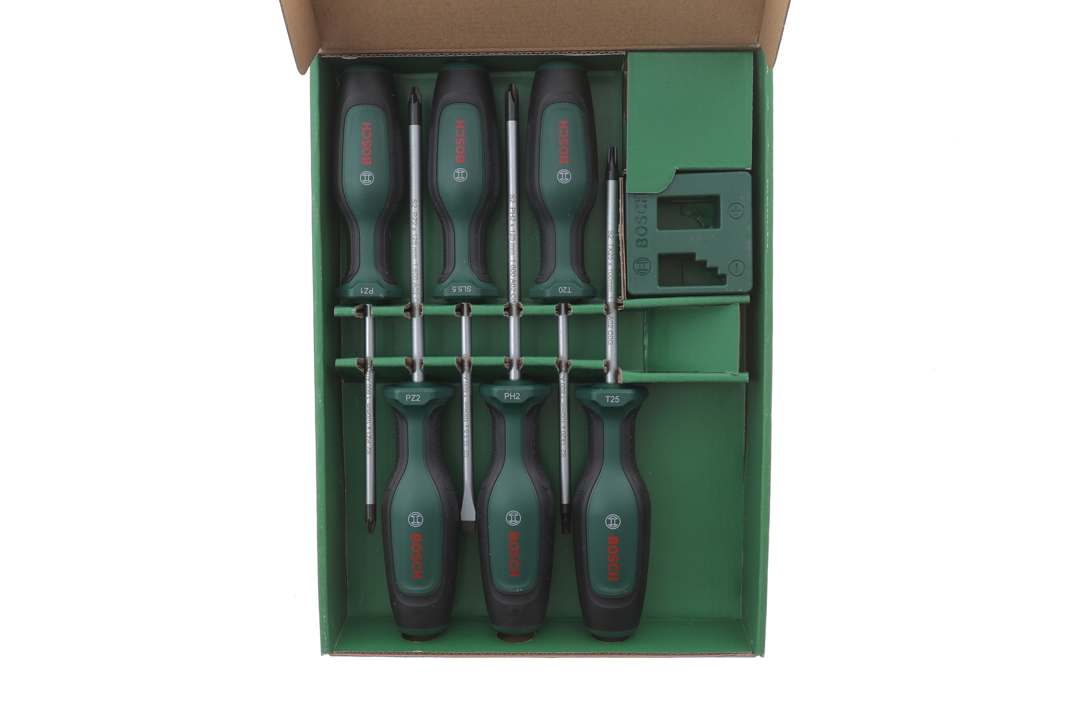 Набір викруток Torx/PH/PZ/SL 6 од.