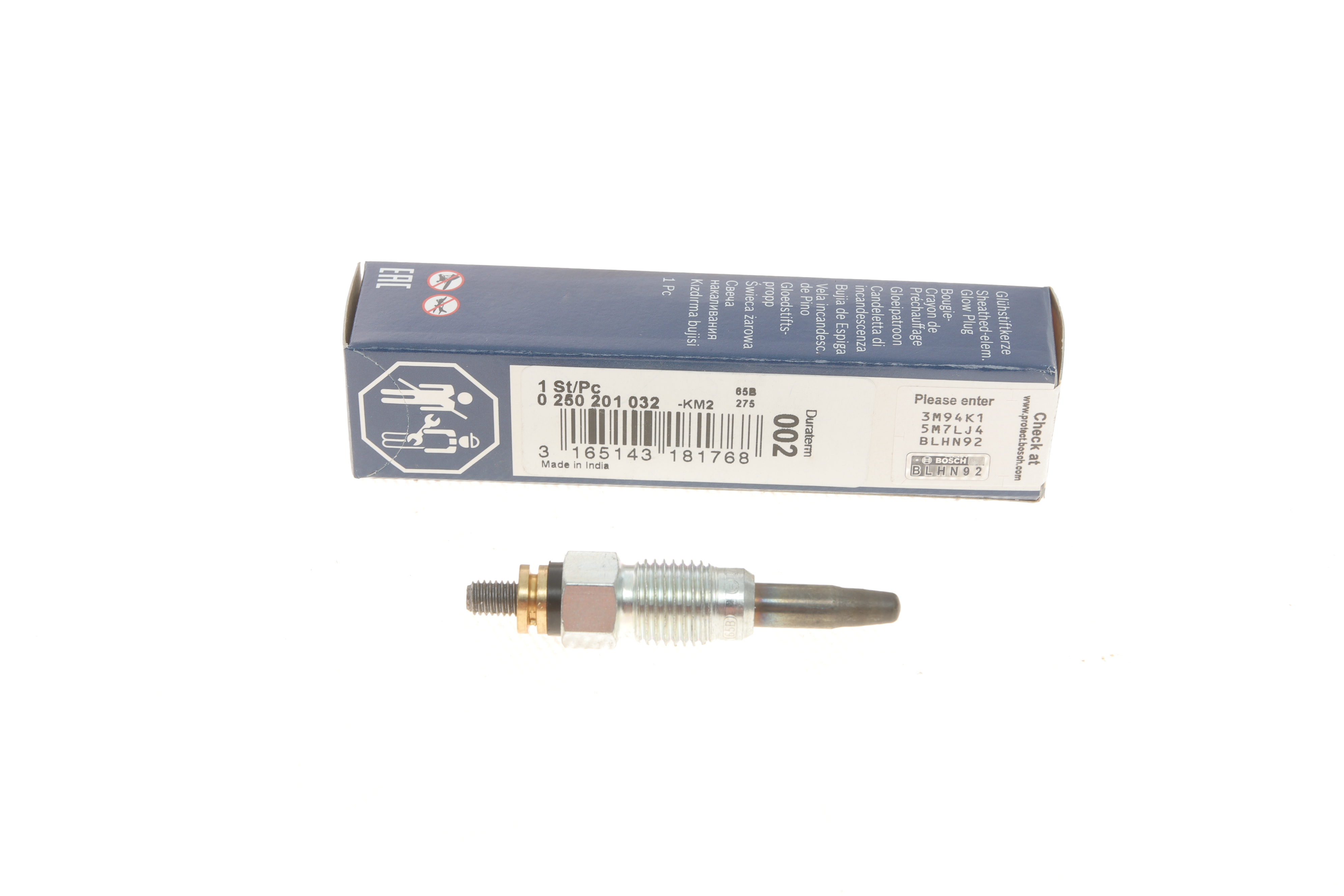 Свічка розжарювання VW/Audi 1.3-1.9-2.4D/TD (11V)
