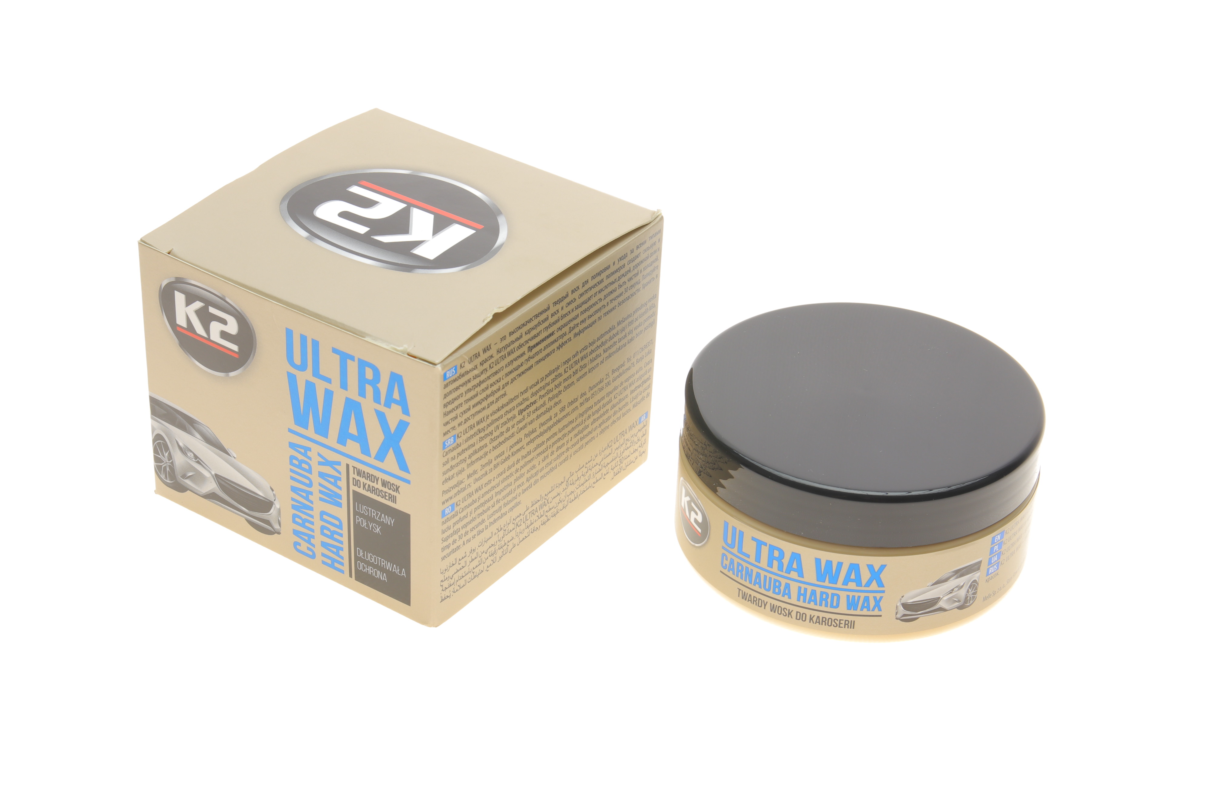 Паста воскова (250г) Ultra Wax (відновлює блиск лаку)