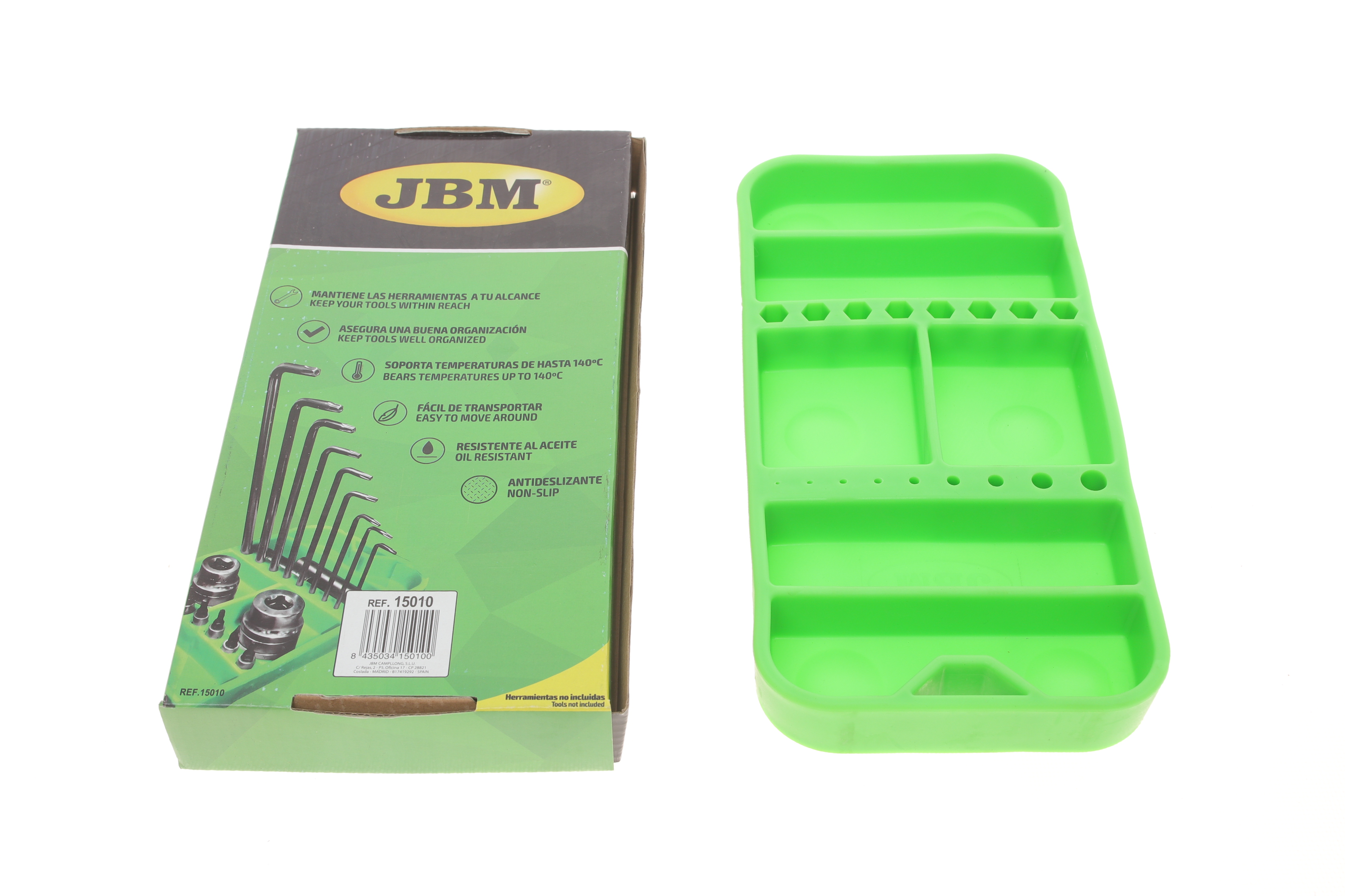 Лоток гнучкий для інструментів JBM (285x137x27 mm)