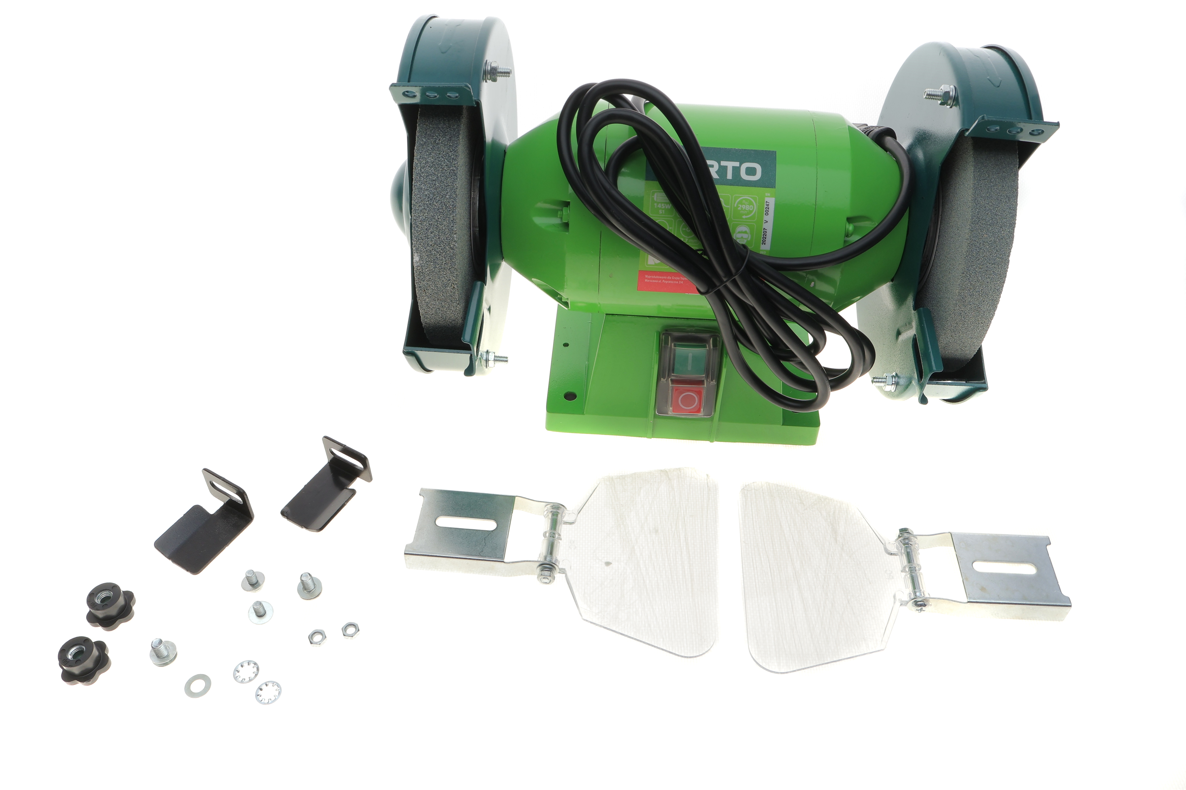 Верстат точильний Ø150 mm/220 V/200 W/2950 rpm (настільний)