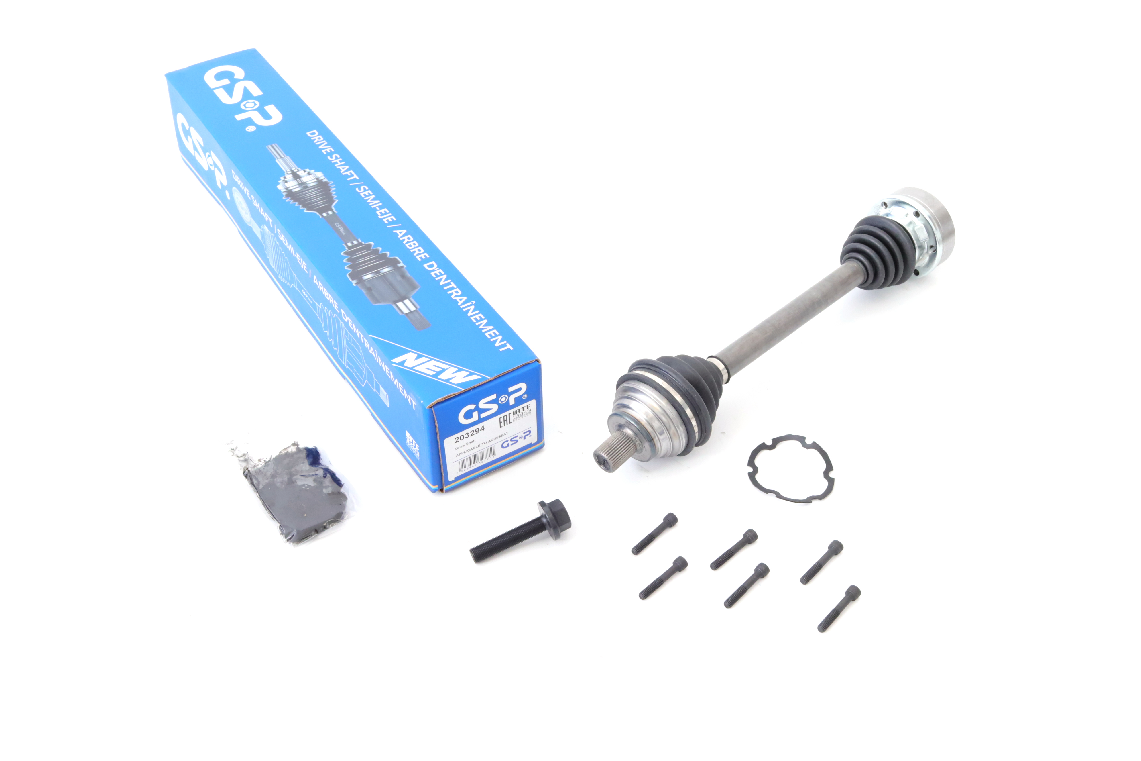 Піввісь (передня) VW Golf 1.6-2.0 04-/Passat 1.9/2.0 05-10 (L) (36x519)