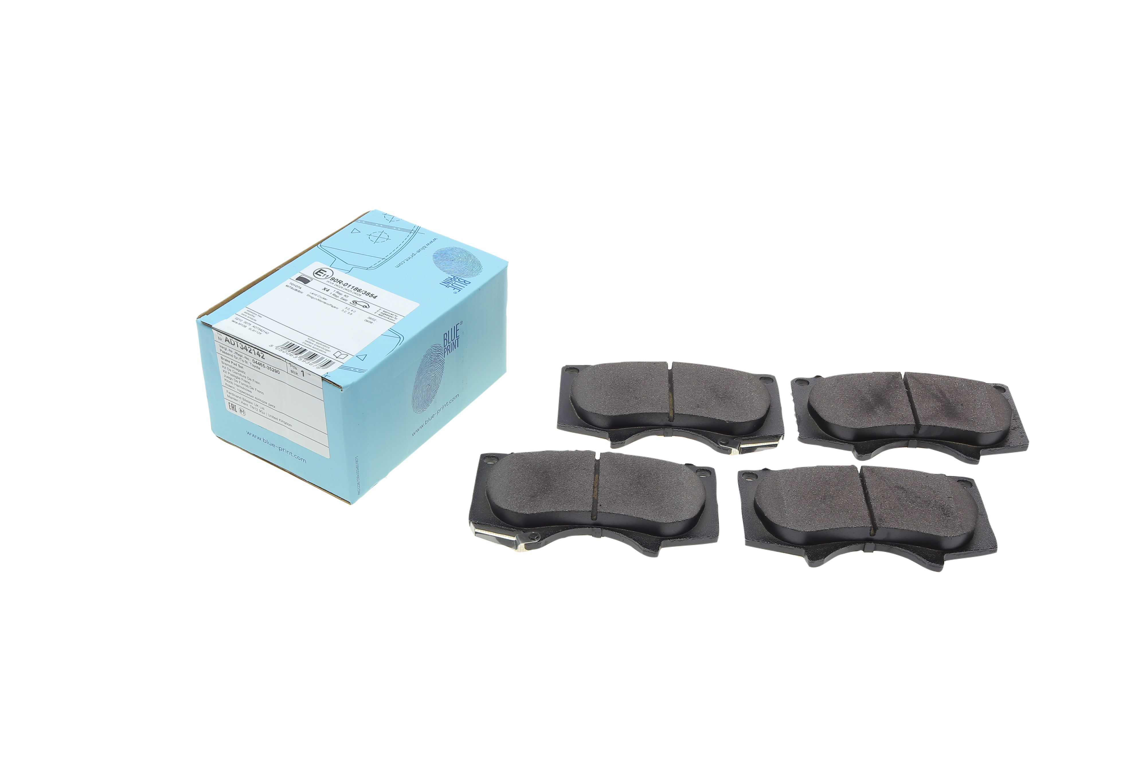Колодки гальмівні (передні) Mitsubishi Pajero IV/Toyota Hilux 06-/Land Cruiser Prado/Lexus GX 01-