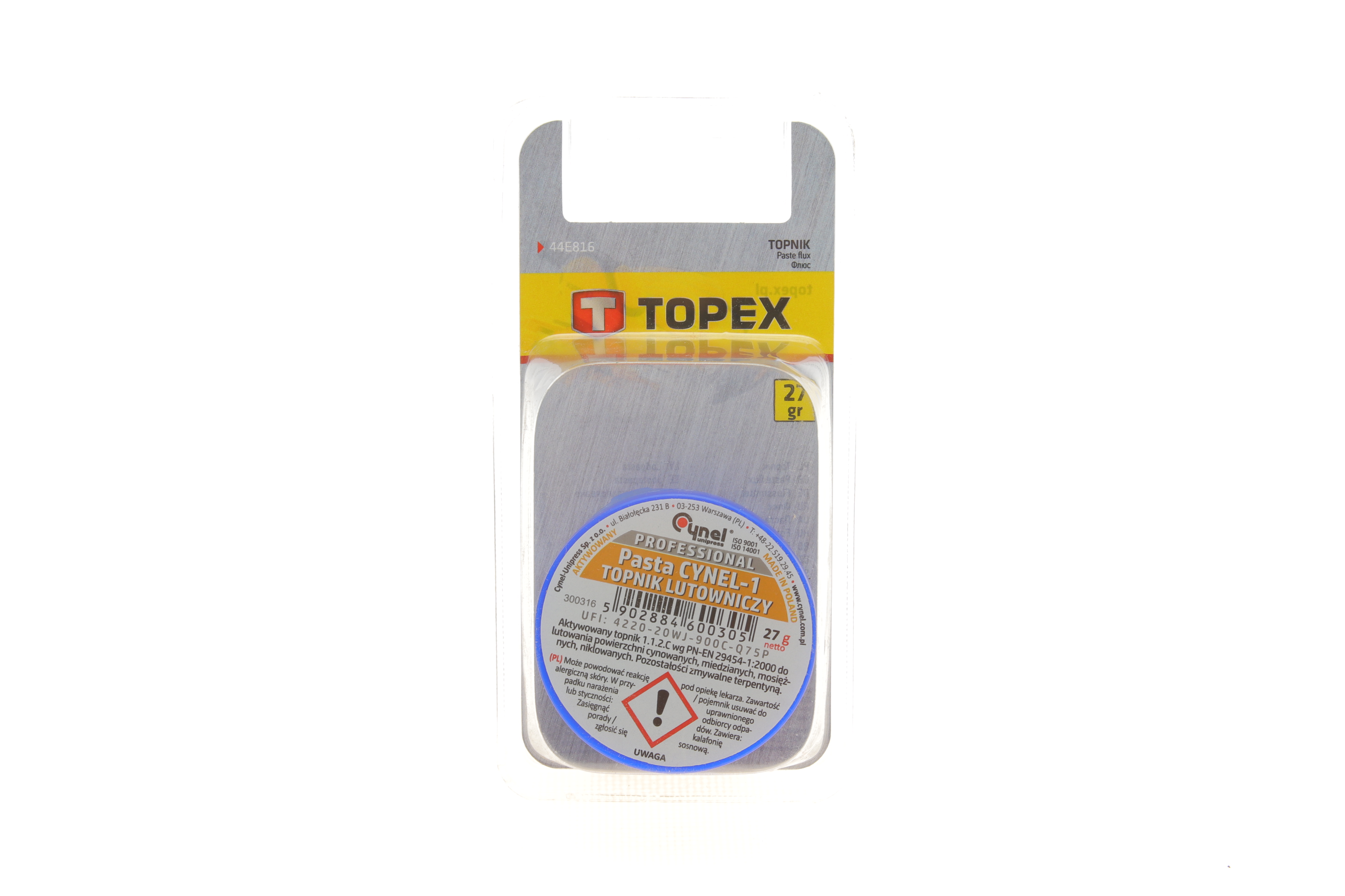 Флюс для м'якого паяння Cynel (27g)
