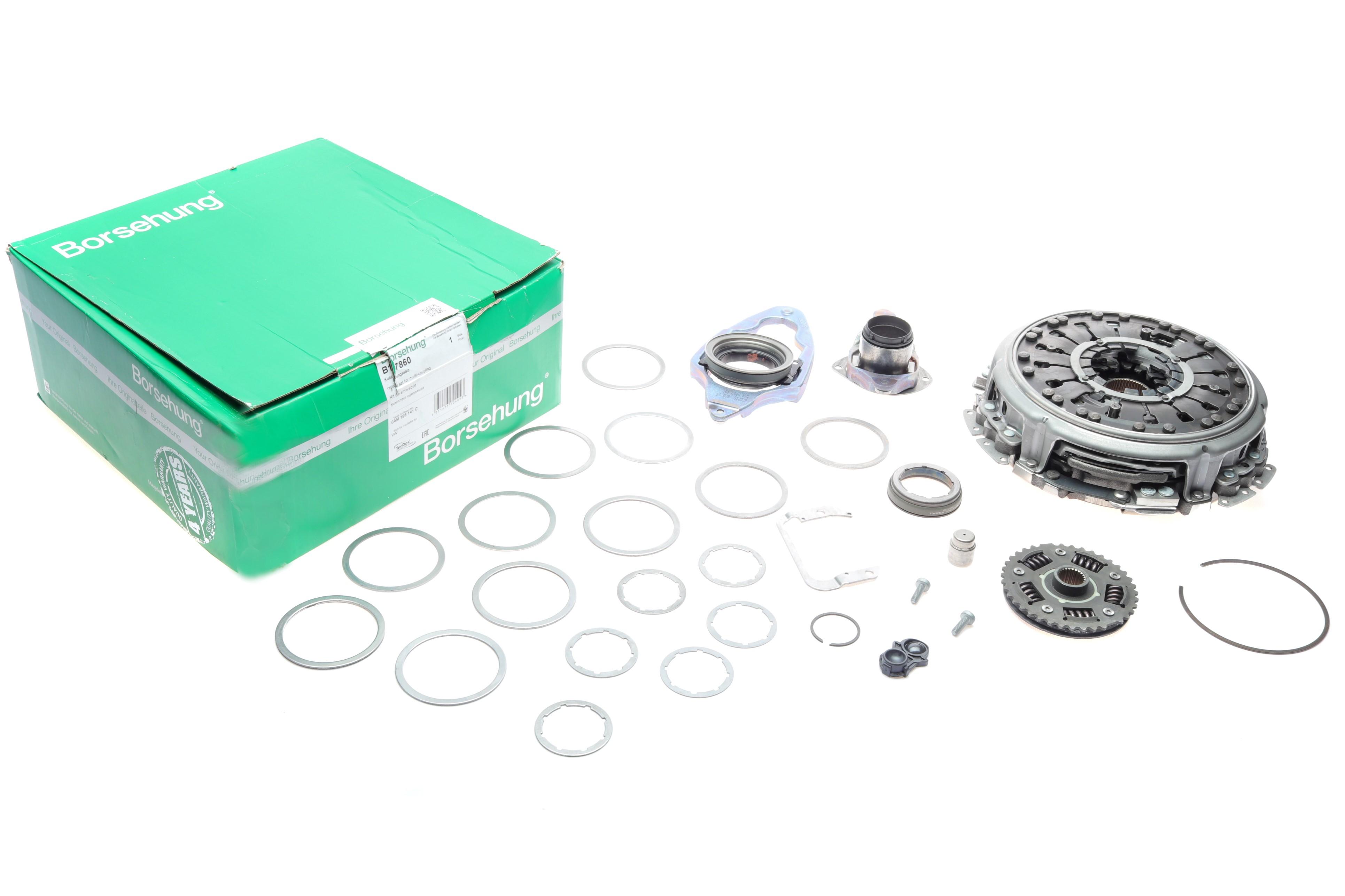 Комплект зчеплення VW Golf 1.2/1.4/1.8 10-14 (+вижимний) (LUK всередині)