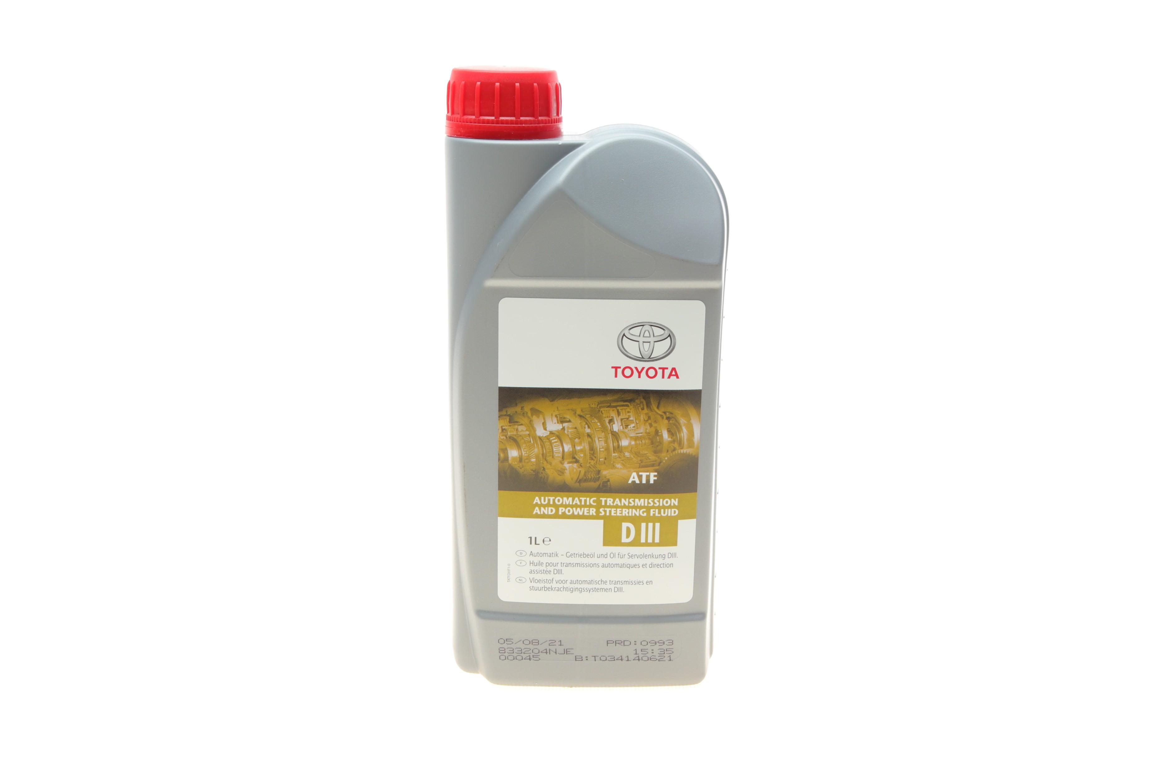 Олива ATF (1L) Dexron III/BMW ATF 6/Ford WSS-M2C922-A1/Toyota T-II, T-III