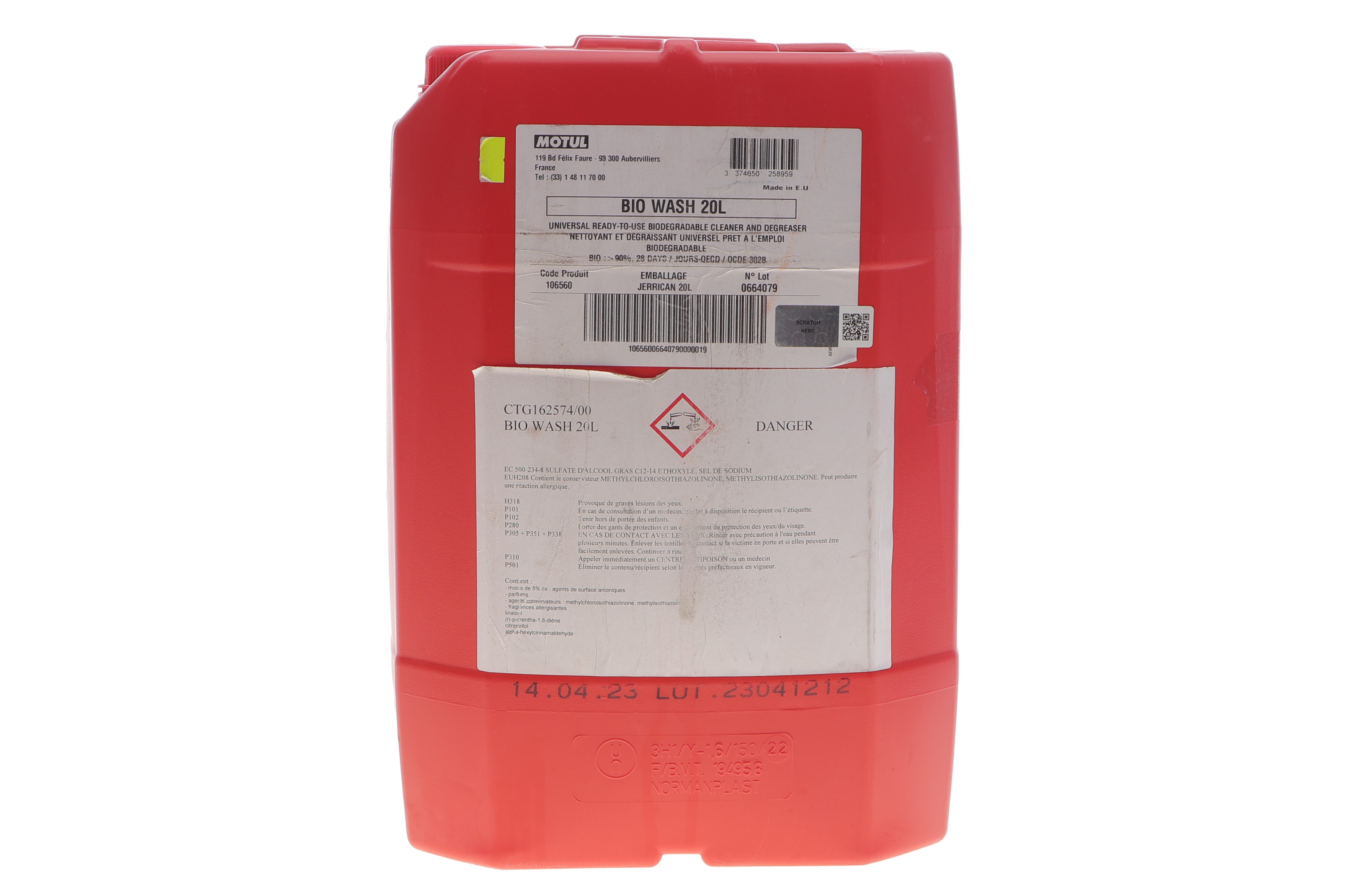 Засіб для очистки механічних деталей (біорозкладний) Bio Wash (20L)