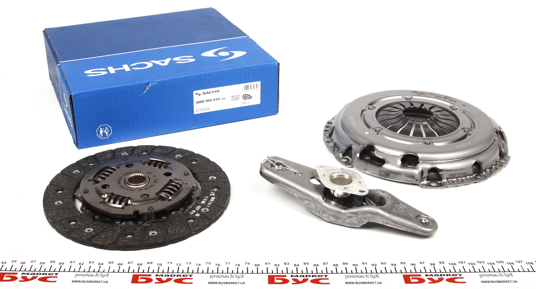 Комплект зчеплення VW Caddy 2.0SDI 03-